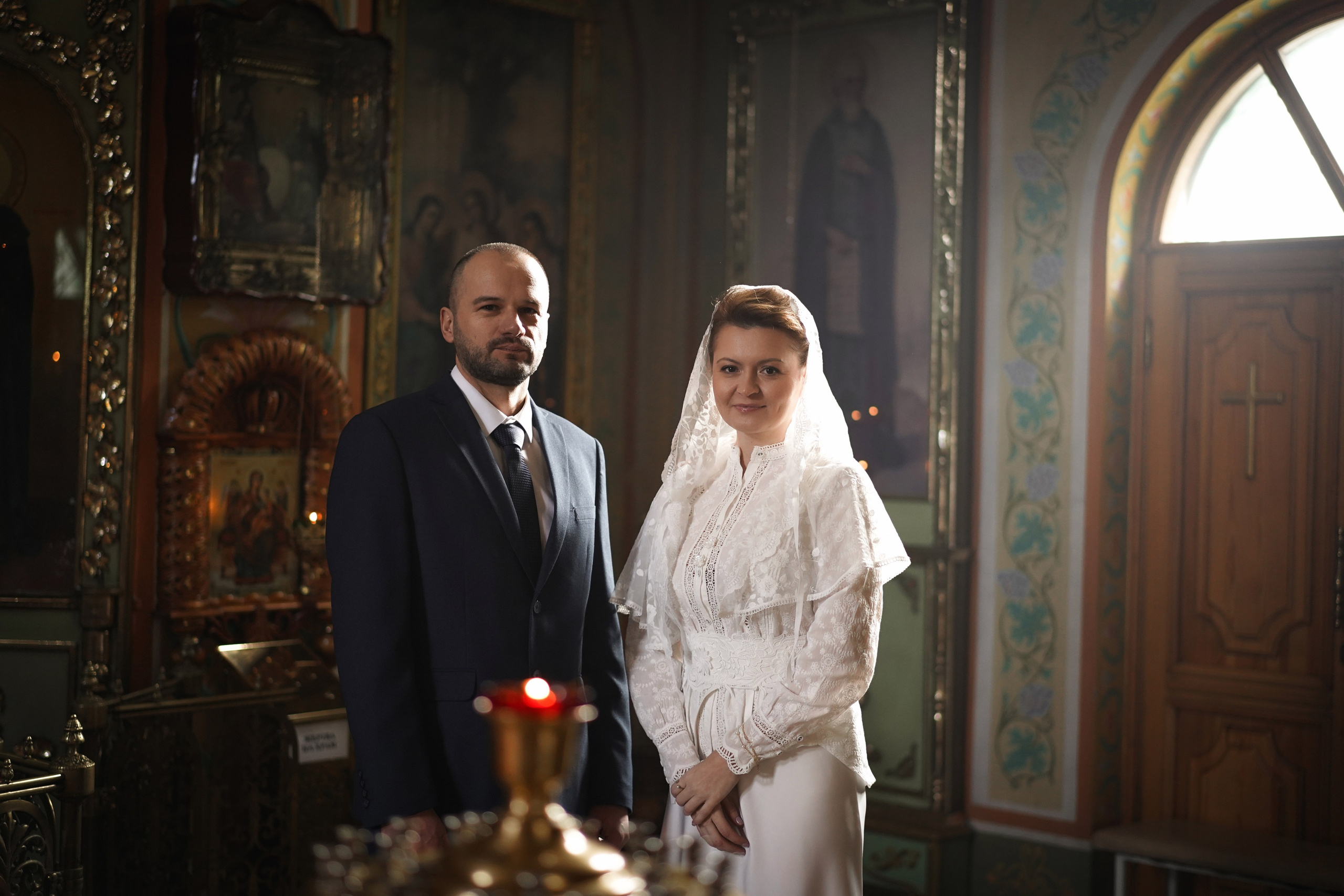 Венчание в Троицком храме. Свадебный фотограф в Ростове-на-Дону. Таинство Крещения и Венчания, семейные фотосессии. Алёна Чёботова