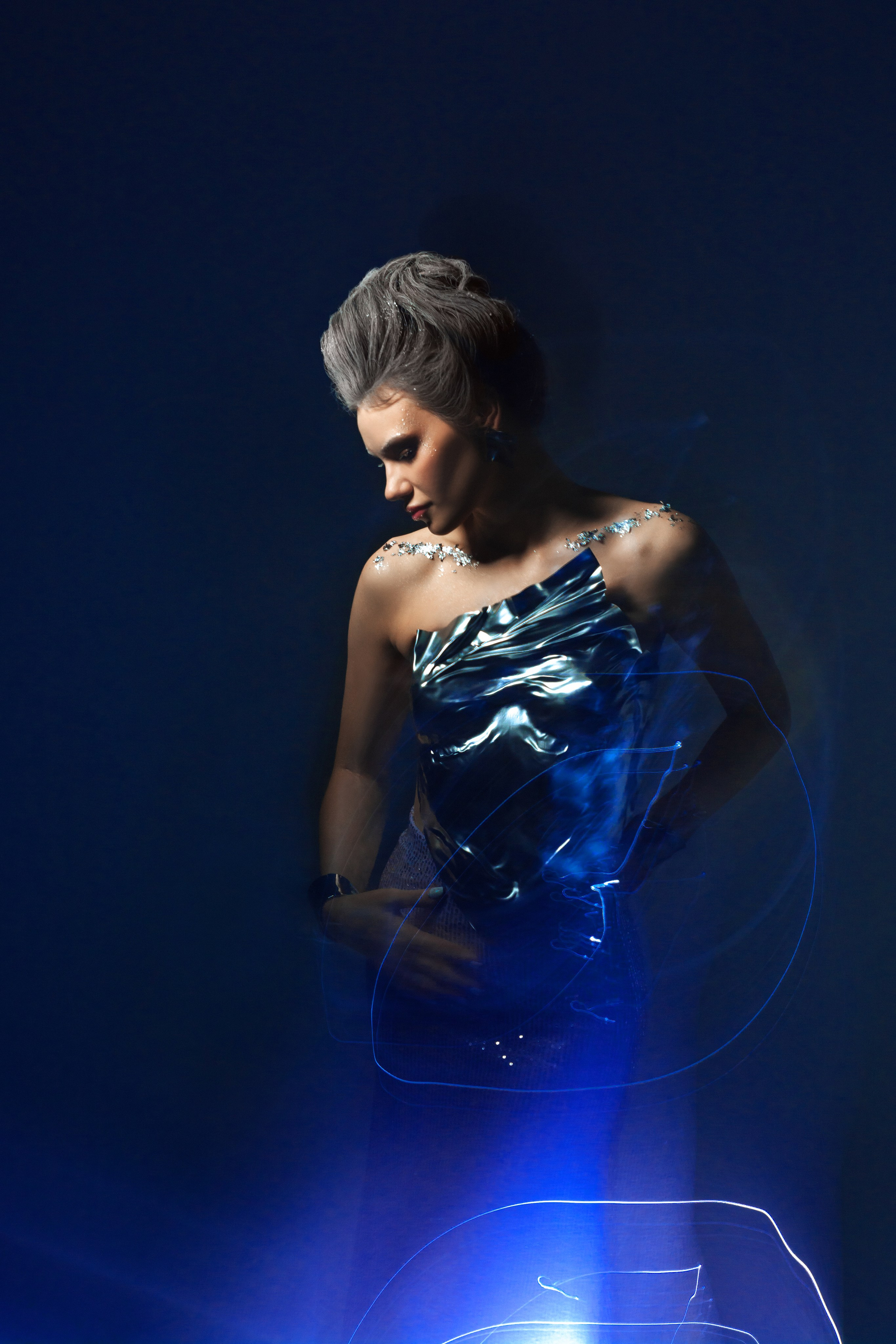 Фотопроект «Времена года». Зима. Снежная королева. Портретный фотограф в Санкт-Петербурге Дмитриева Наталия