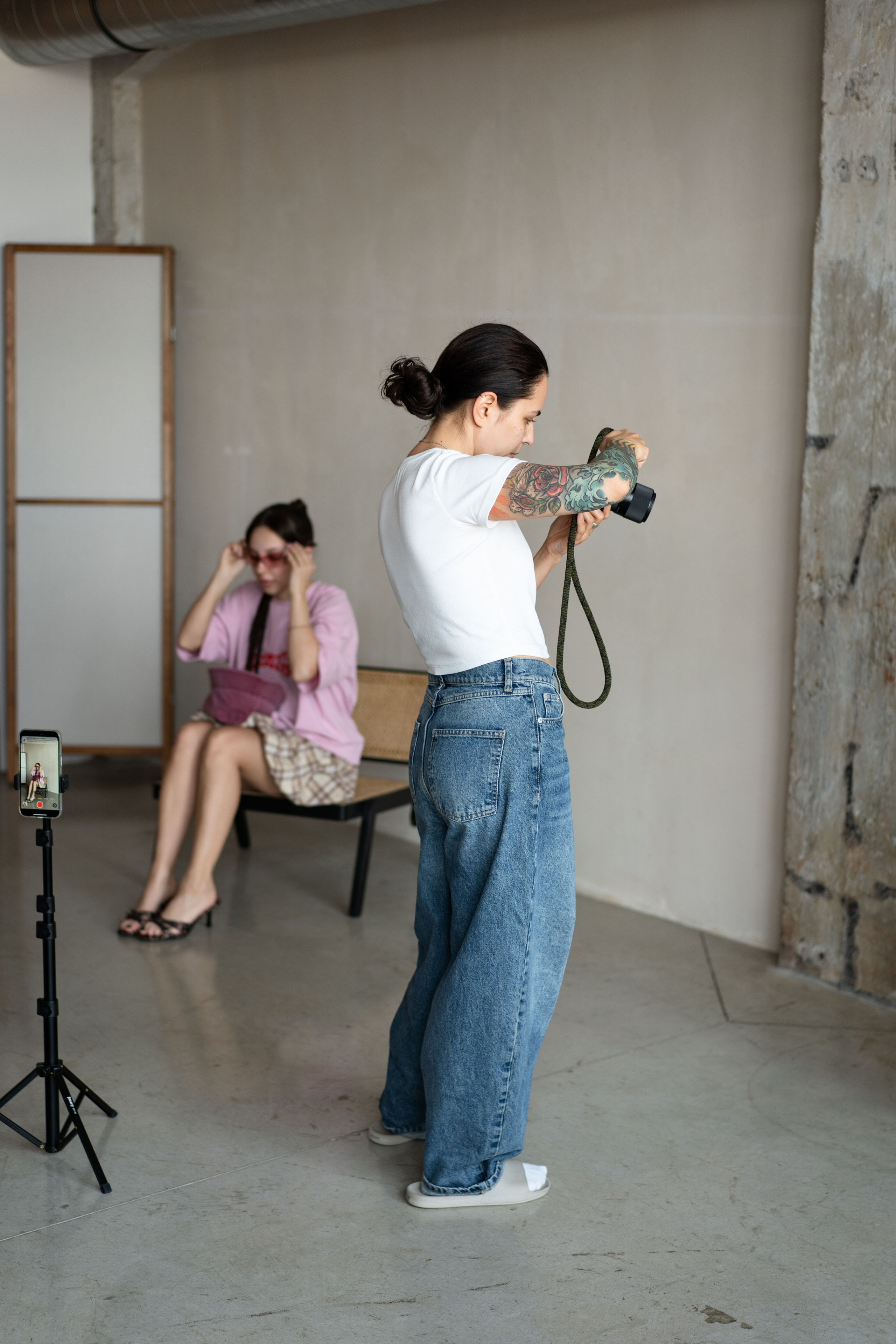 Бэкстейдж ghetto princess store. Фотограф СПб Диана