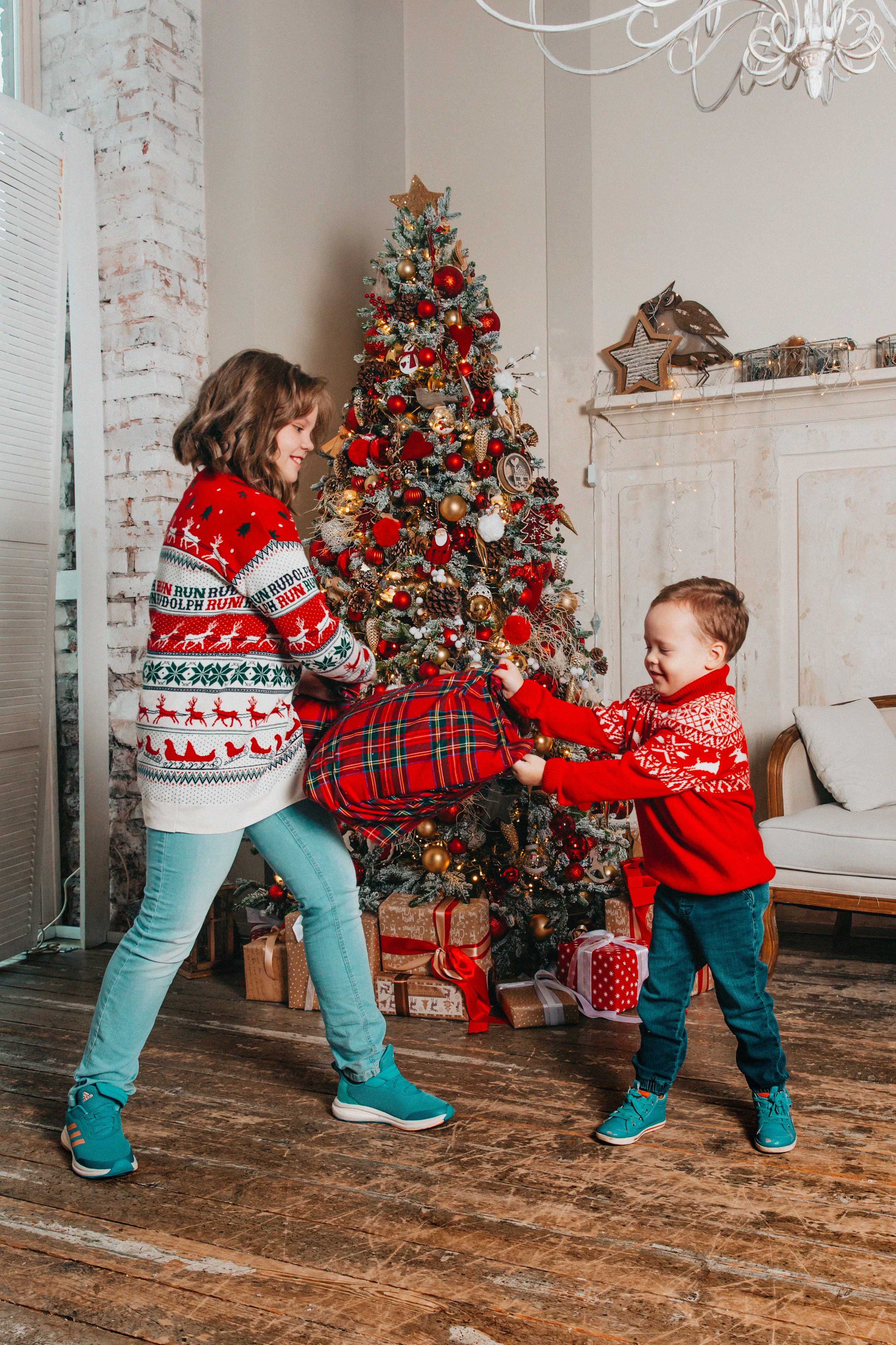 Новогодняя съёмка. Фотограф в Москве Ольга Школьникова
