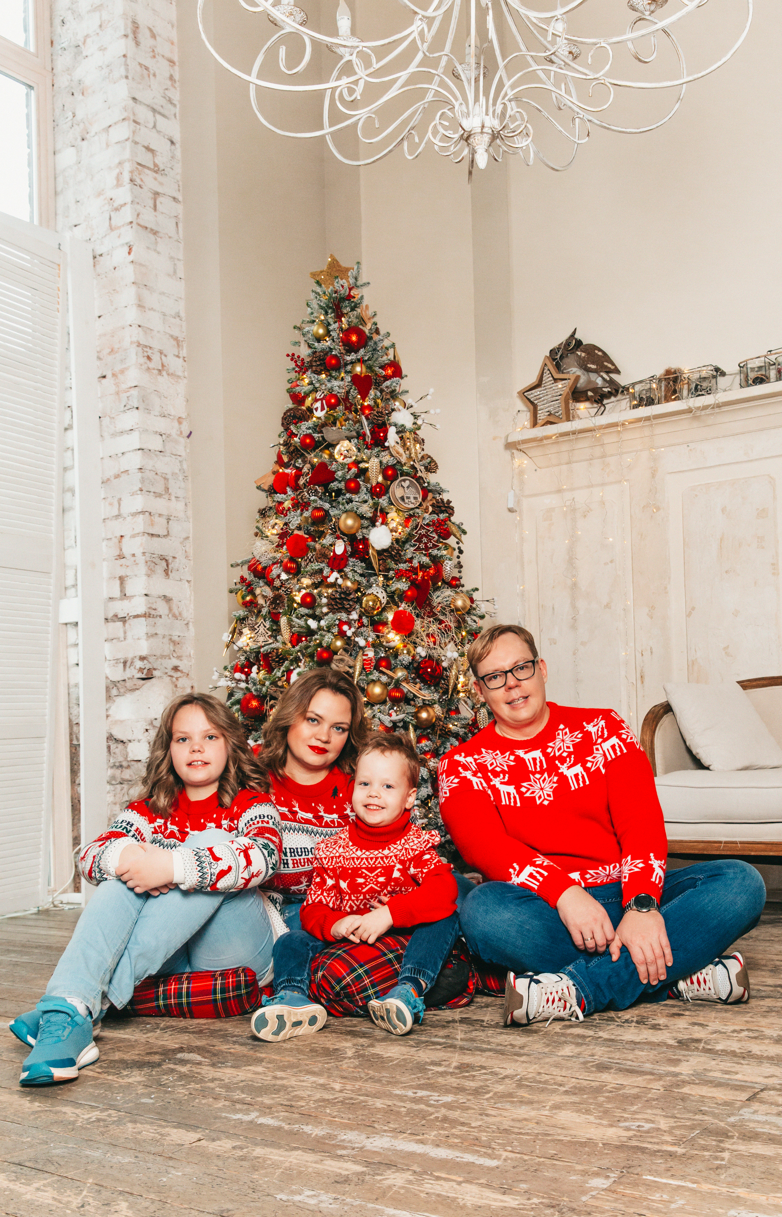 Новогодняя съёмка. Фотограф в Москве Ольга Школьникова