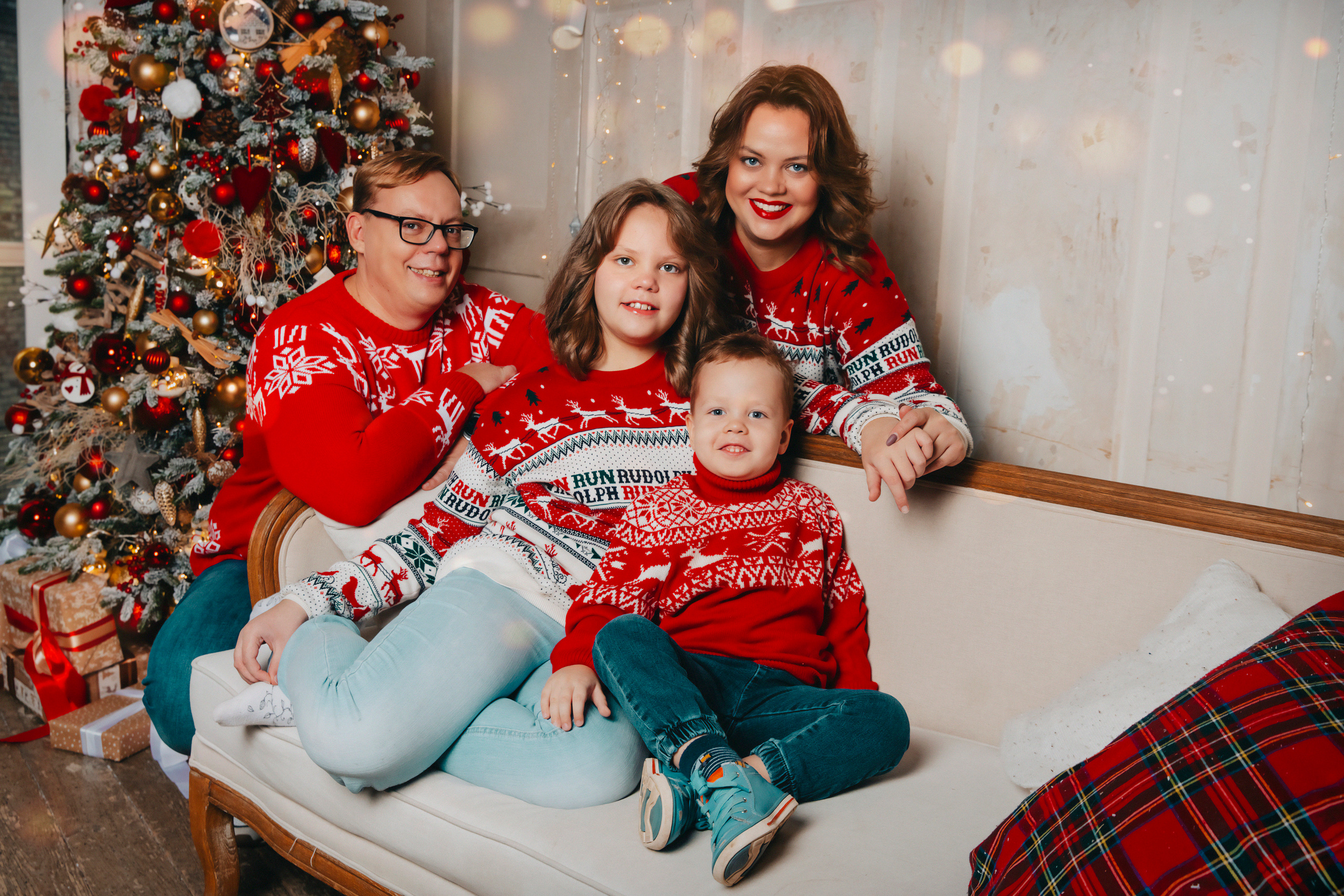 Новогодняя съёмка. Фотограф в Москве Ольга Школьникова