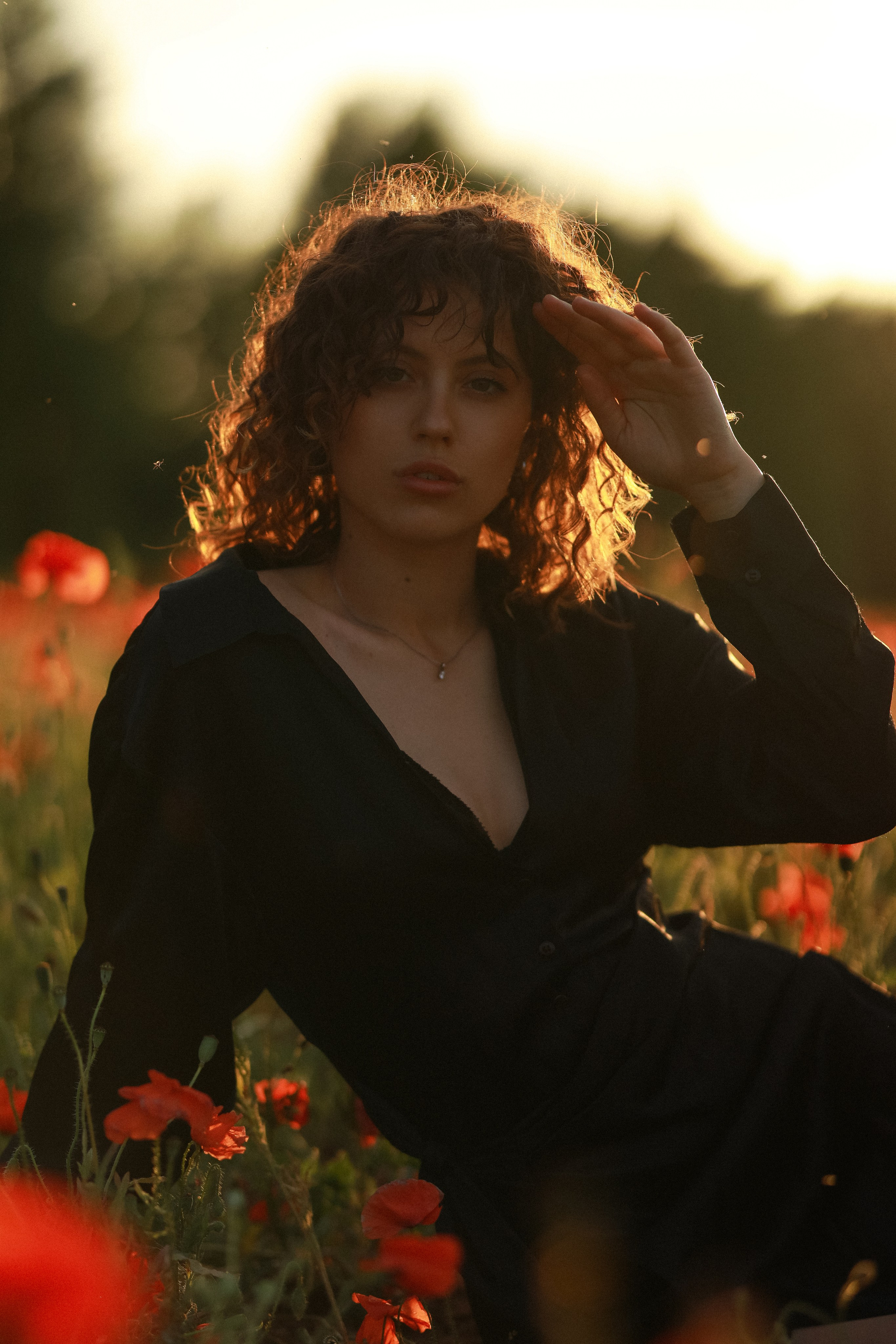 Настя в маках. Лена Колягина Фотограф по любви