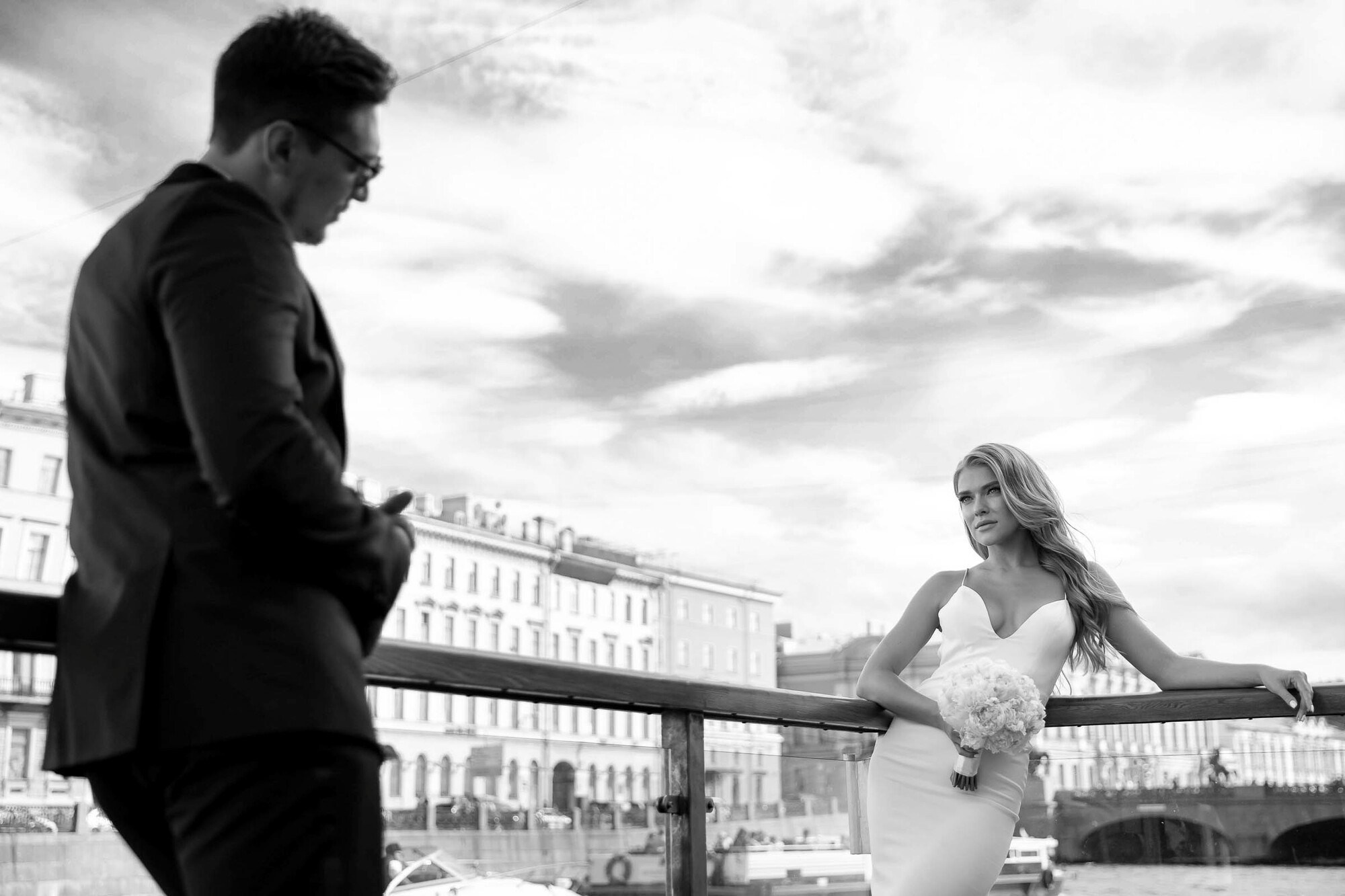 Стильная свадьба со сборами в гостинице Эрмитаж. Свадебный фотограф в Санкт-Петербурге и Москве Андрей Нестеров