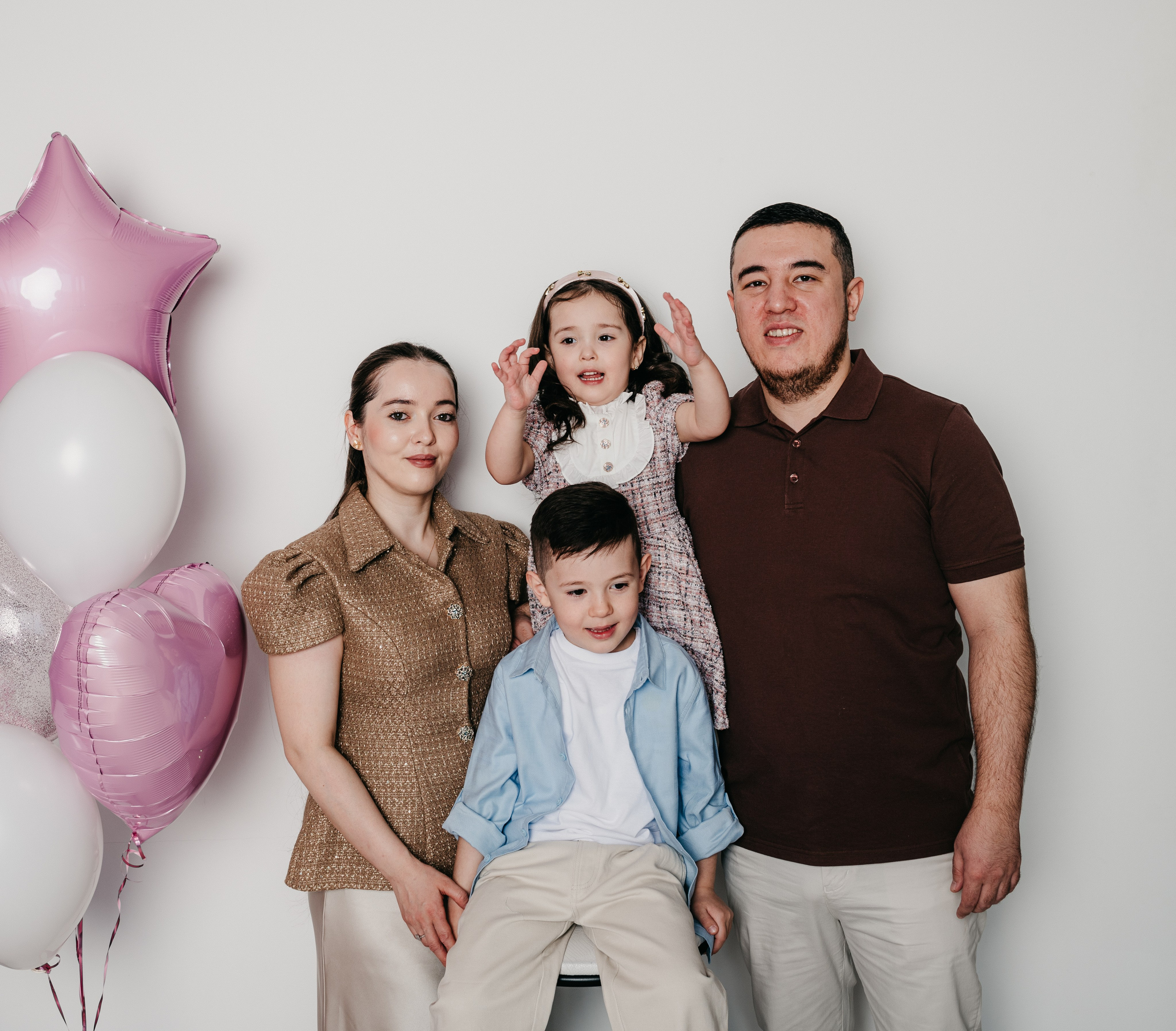 День рождения Марьям. Фотограф на выписку из роддома в Москве и МО