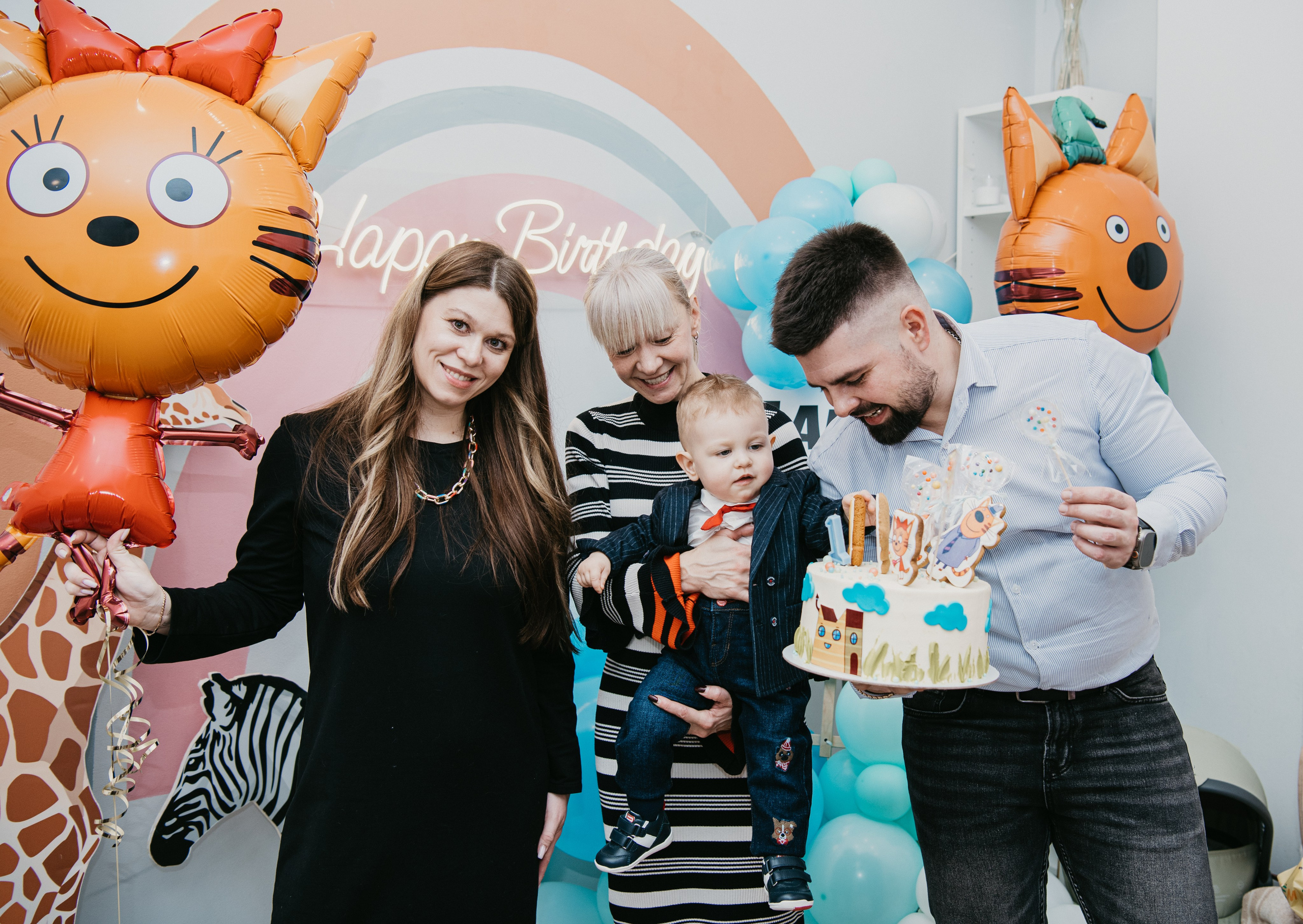 ДР.Даниила. 1 год. Фотограф на выписку из роддома в Москве и МО