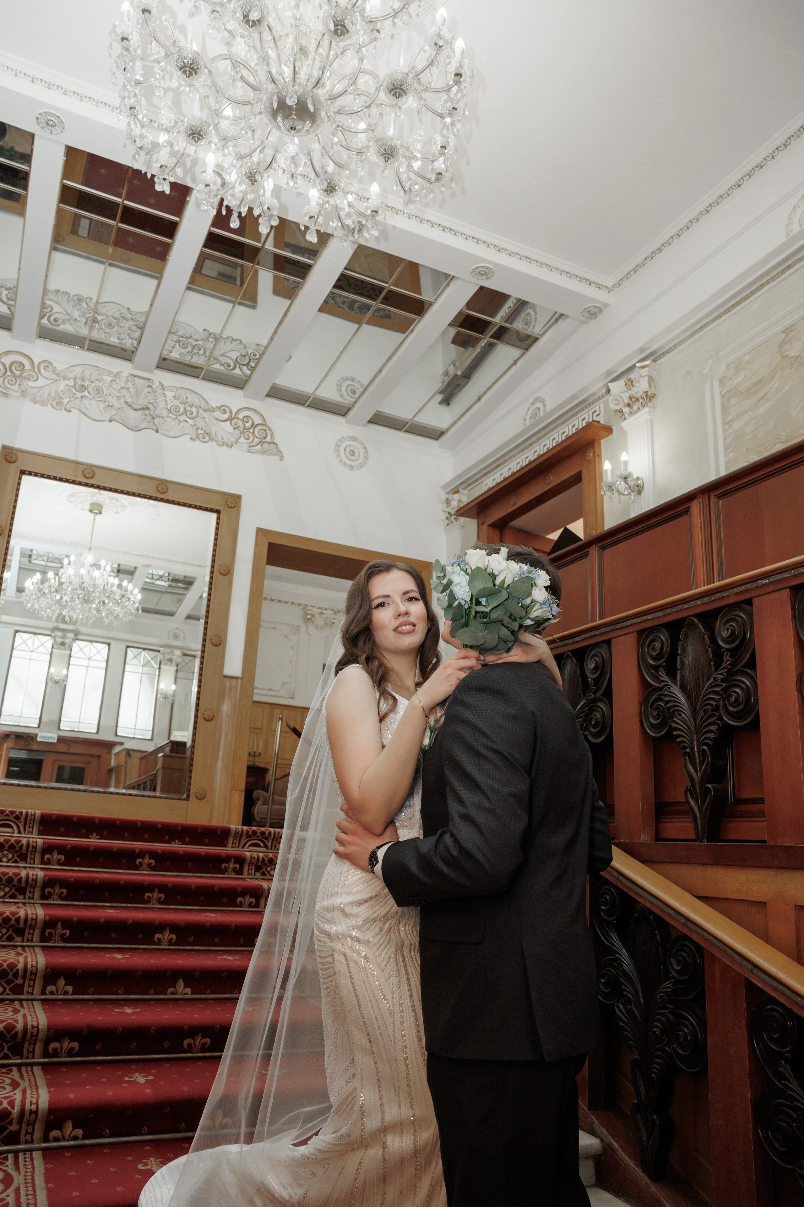 Даша и Дима, Грибоедовский ЗАГС. Свадебный и репортажный фотограф (Москва, Королев и другие)