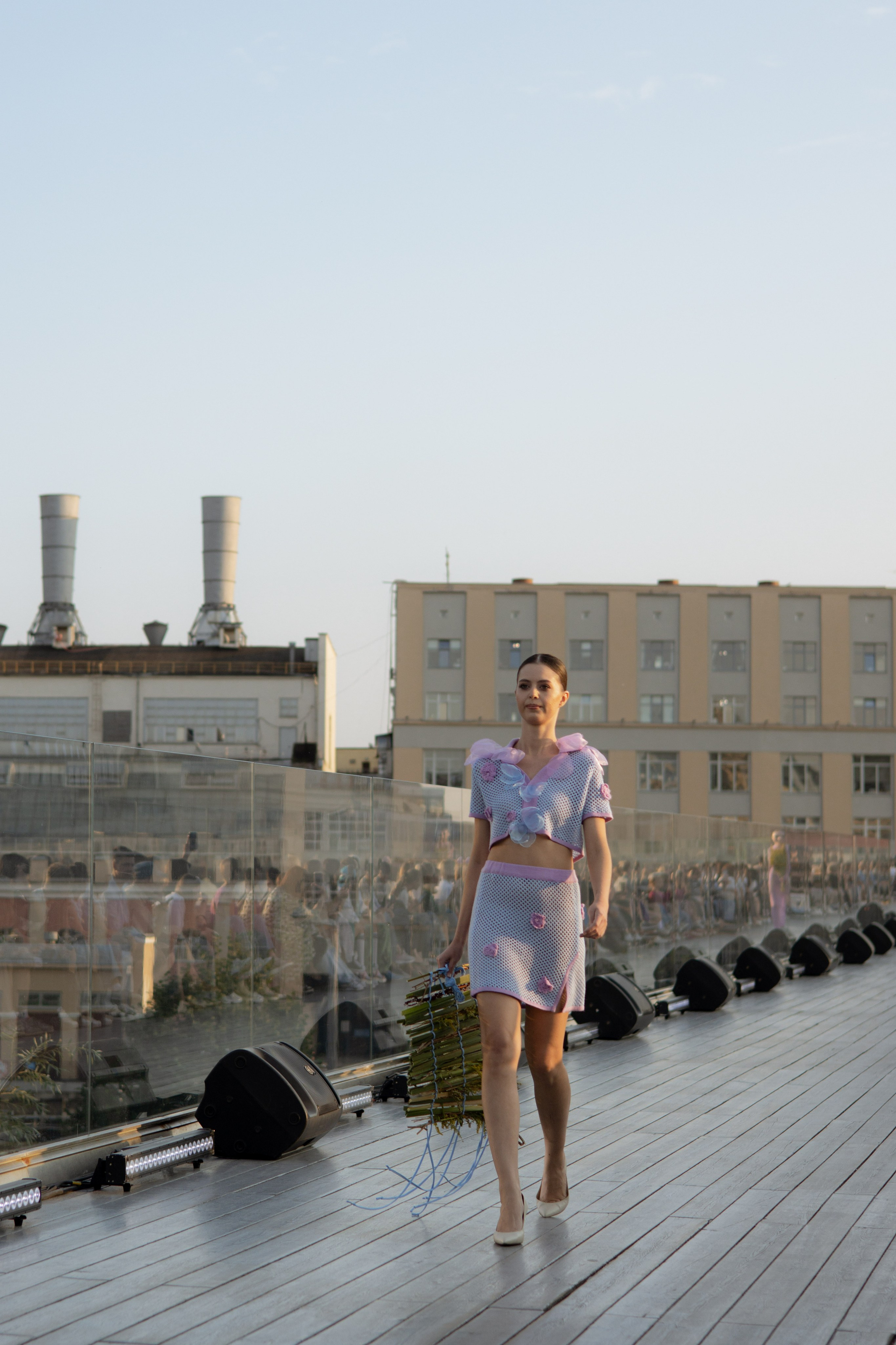 Модный показ. Парящий мост. Оформление свадеб, декор свадеб Вера Маркова, Москва