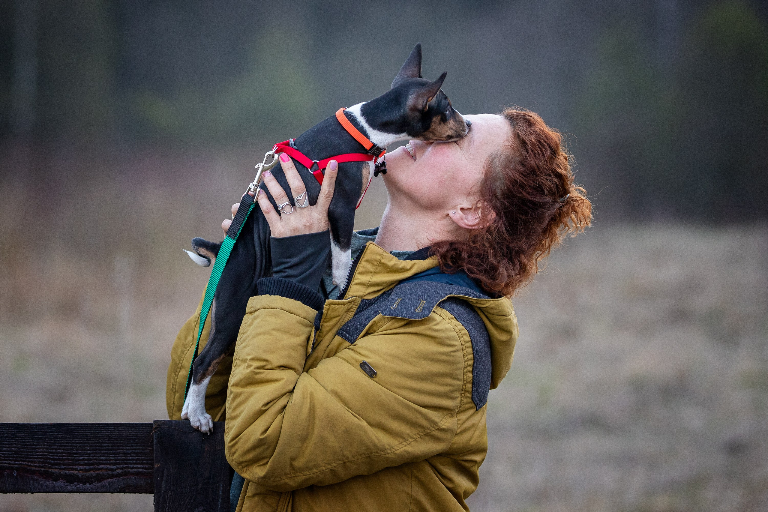 Олеся, Баста и Юна. Фотограф-анималист в Калуге Мария Шерскова