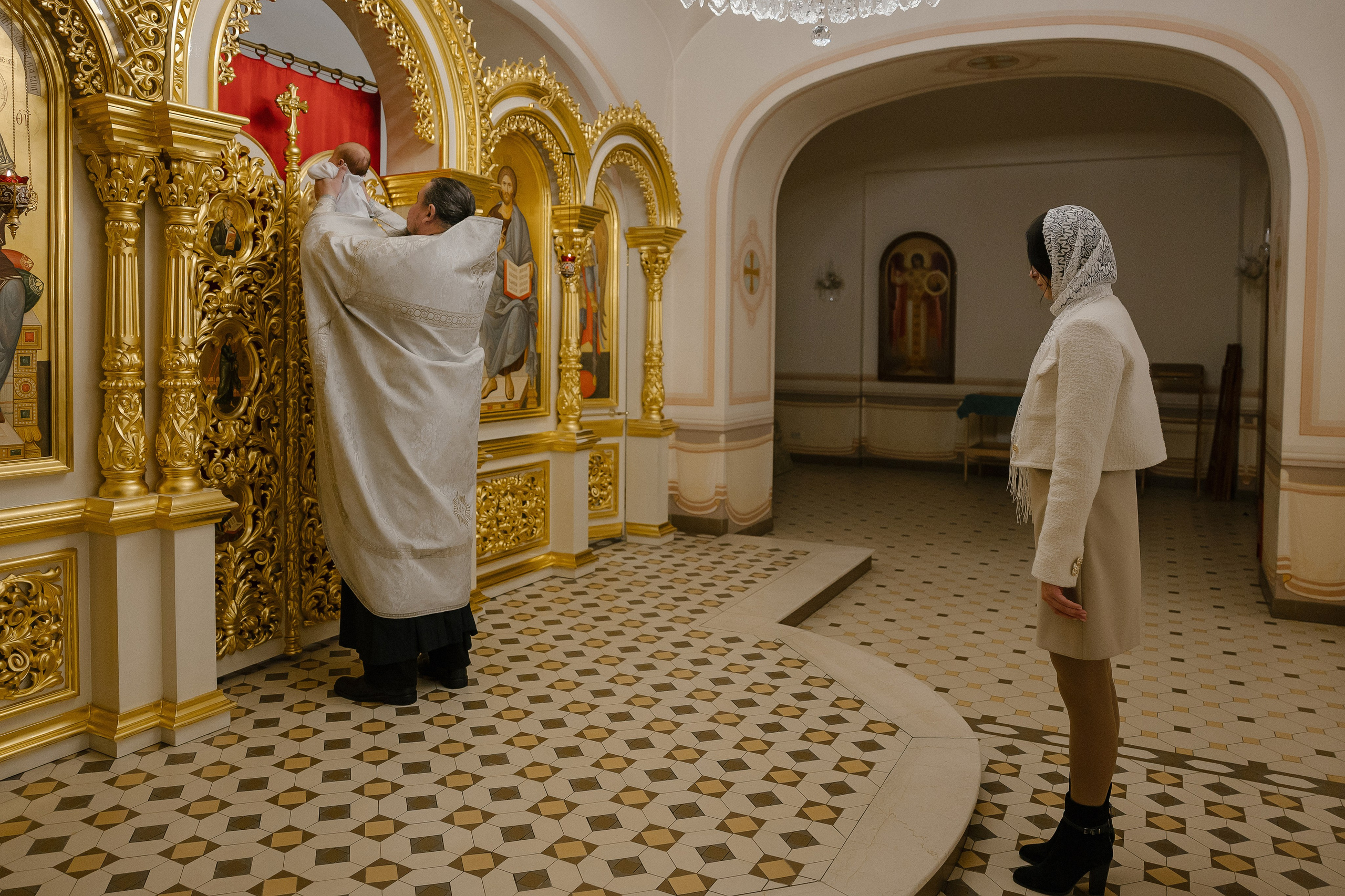 Крестины Анны. Фотограф Олеся Жомер