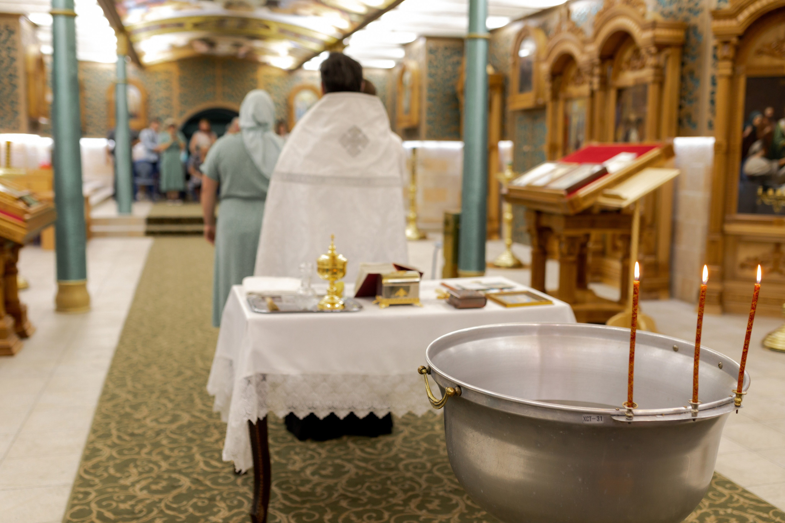Таинство Крещения Мирона. Свадебный и Семейный Фотограф в Краснодаре