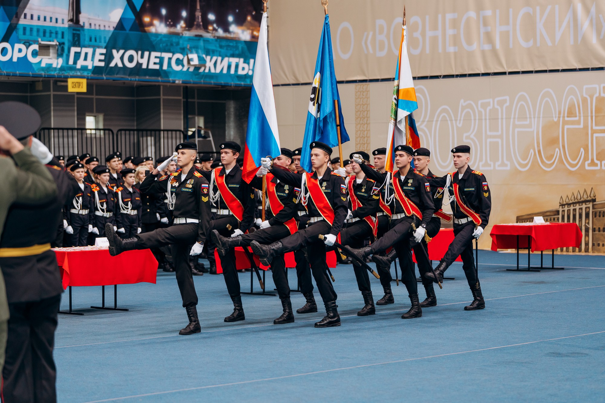 Принятие присяги кадетами. Свадебный и репортажный фотограф в Ярославле Евгений Сальников
