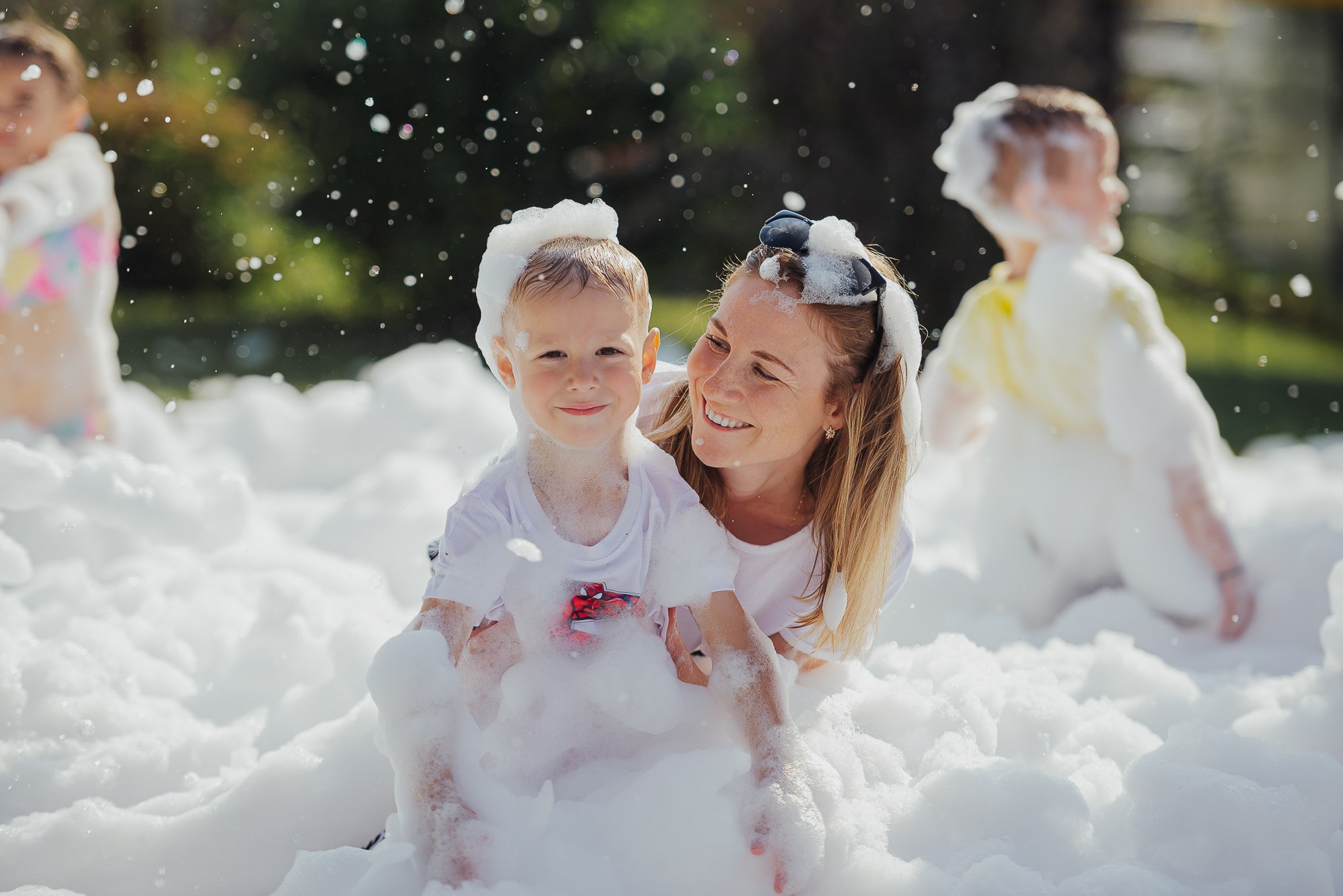 Детский день рождения с аниматором, пенная вечеринка. Свадебный и репортажный фотограф в Ярославле Евгений Сальников