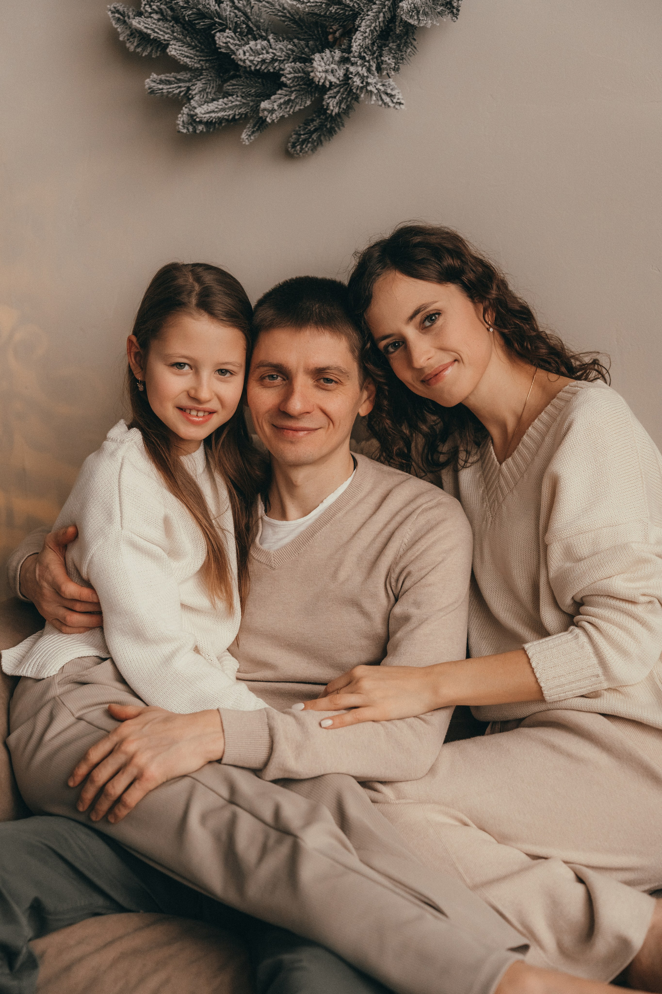 Саша, Наташа и Лера. Семейный фотограф • Домашние съемки в Нижнем Новгороде