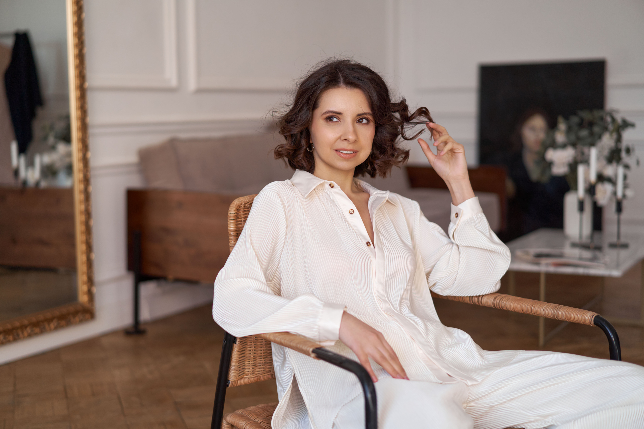 Студийная индивидуальная фотосессия. Портретный фотограф в Санкт-Петербурге Анна Тукаева