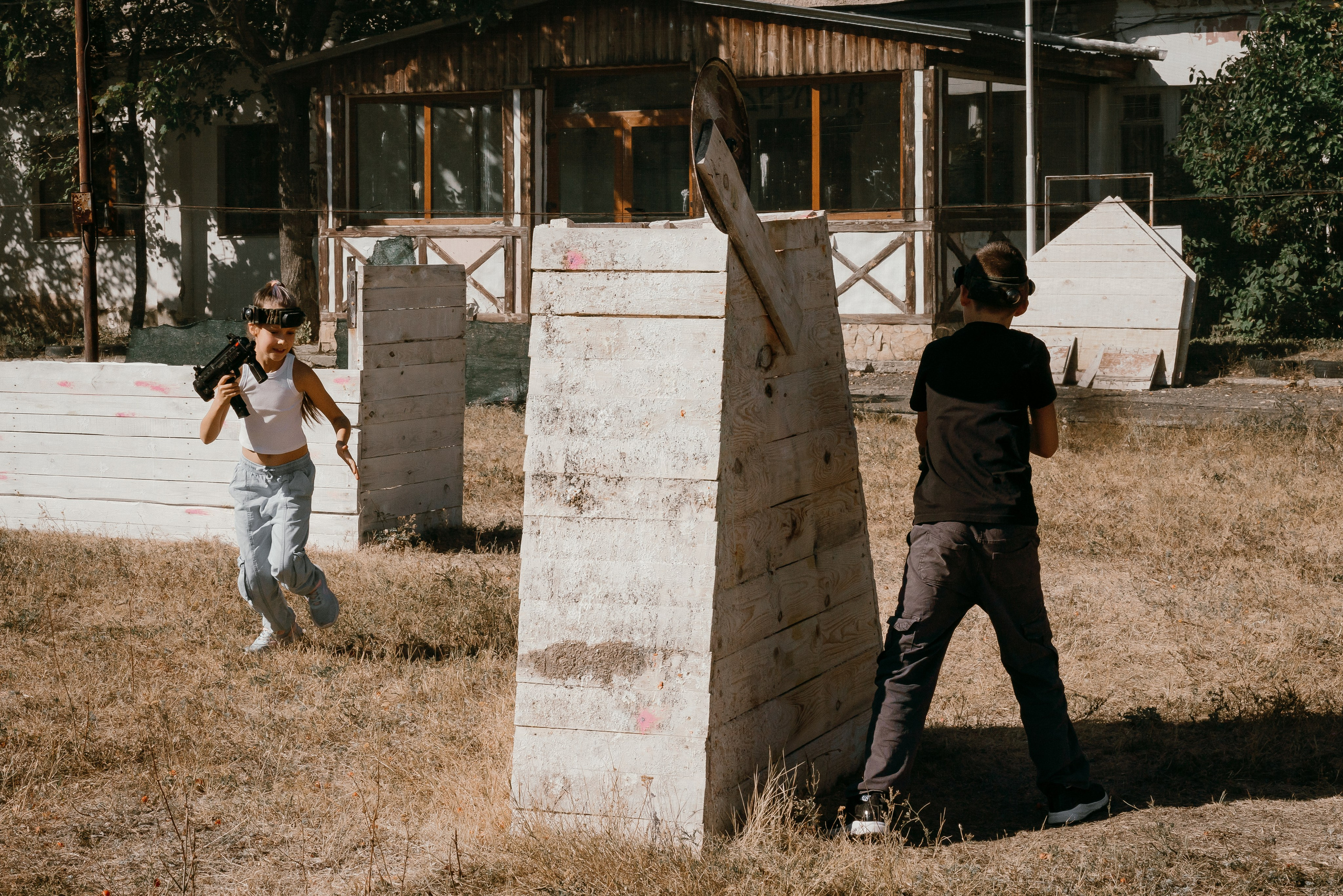 Репортаж: день рождения (лазертаг). Фотограф Шунова Саша