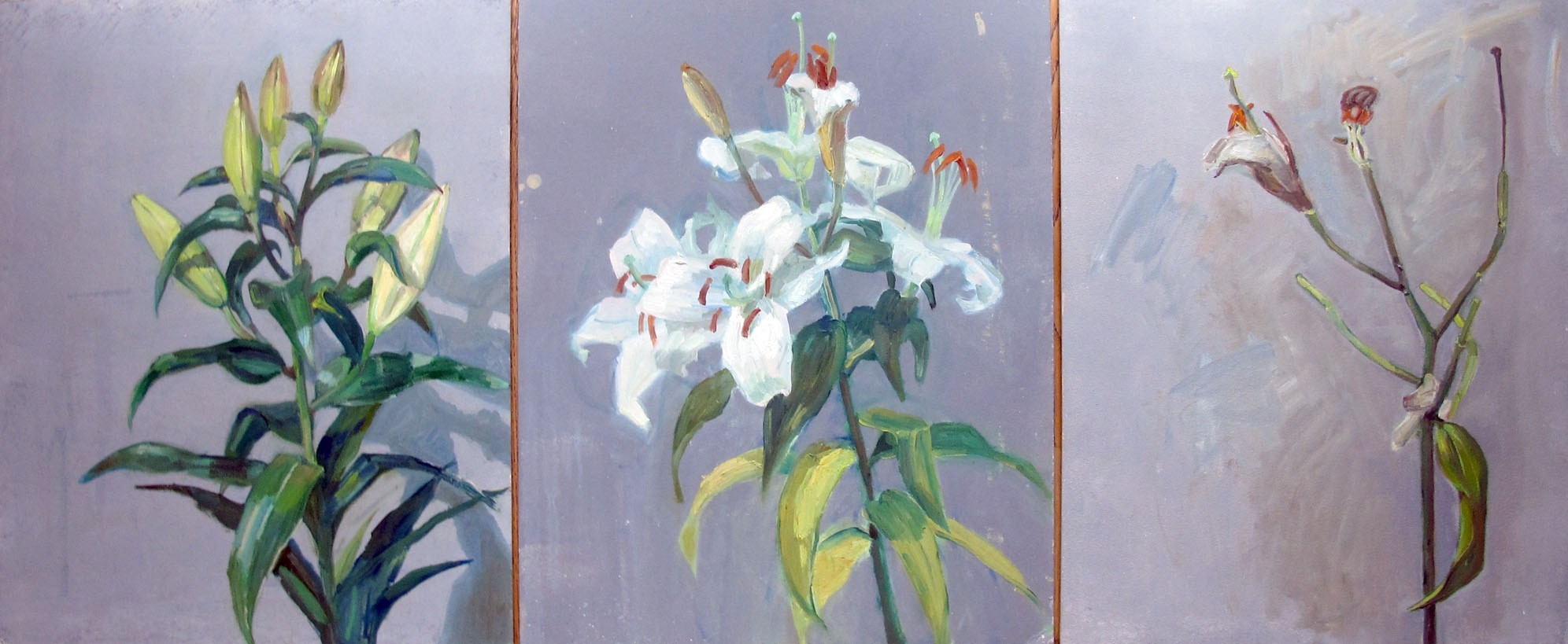 Laboring up [the painting] with oil 2012 — 2019. Ilmira Bolotyan — Interdisciplinary Artist and Curator