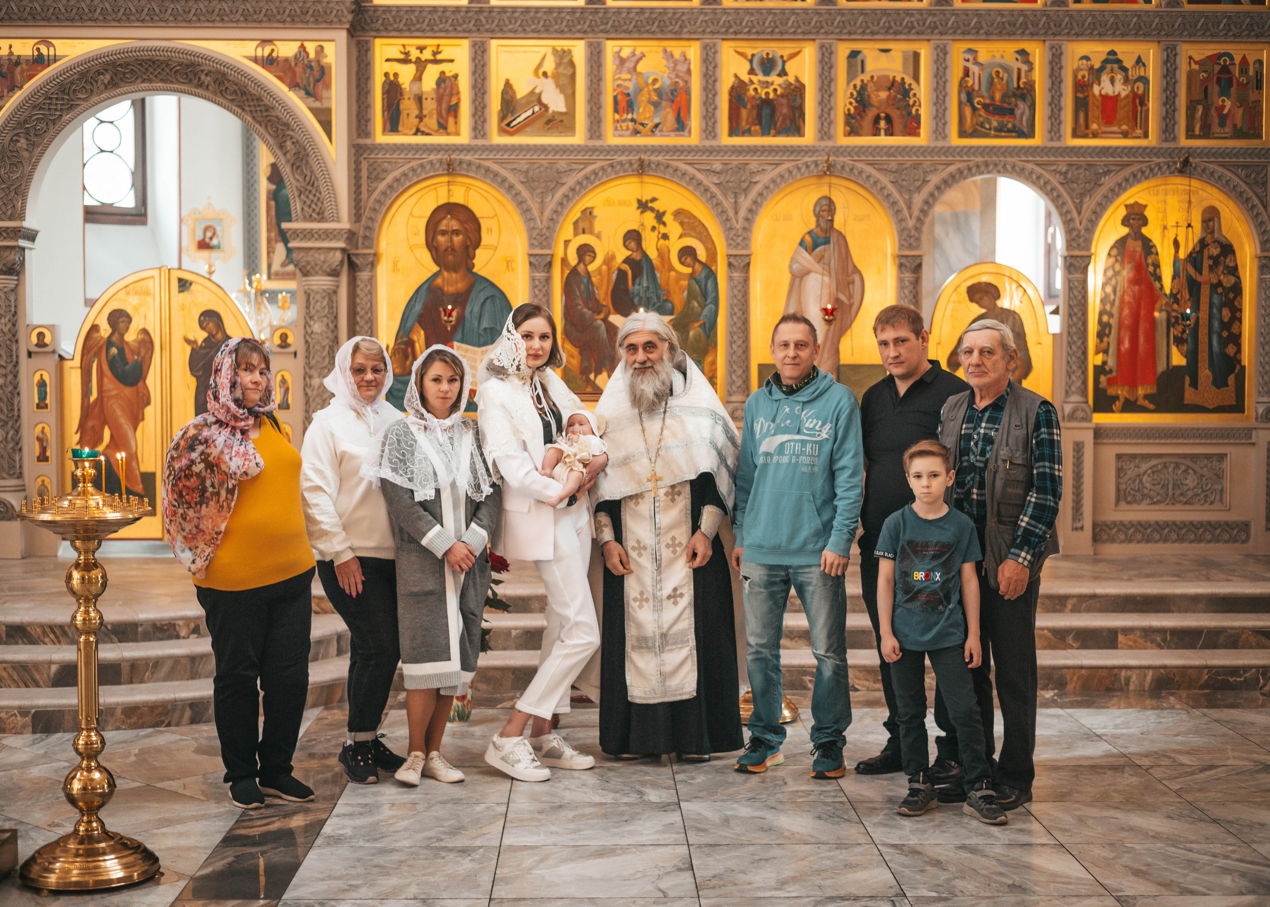 КРЕЩЕНИЕ. Фотосессия новорожденных в Москве и Московской области