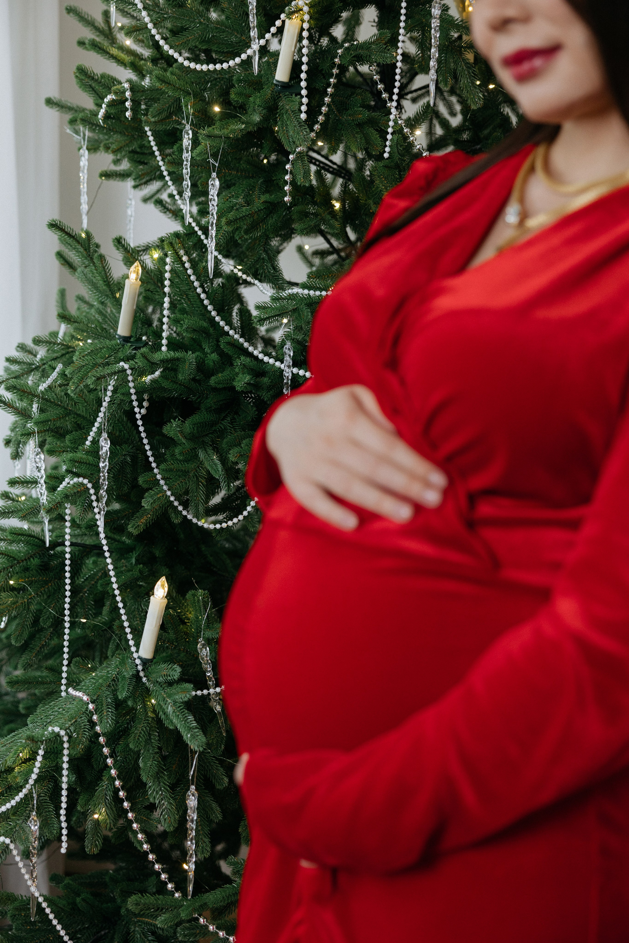 Семейная новогодняя фотосессия беременности. Свадебный фотограф в Москве Полина Лелетко