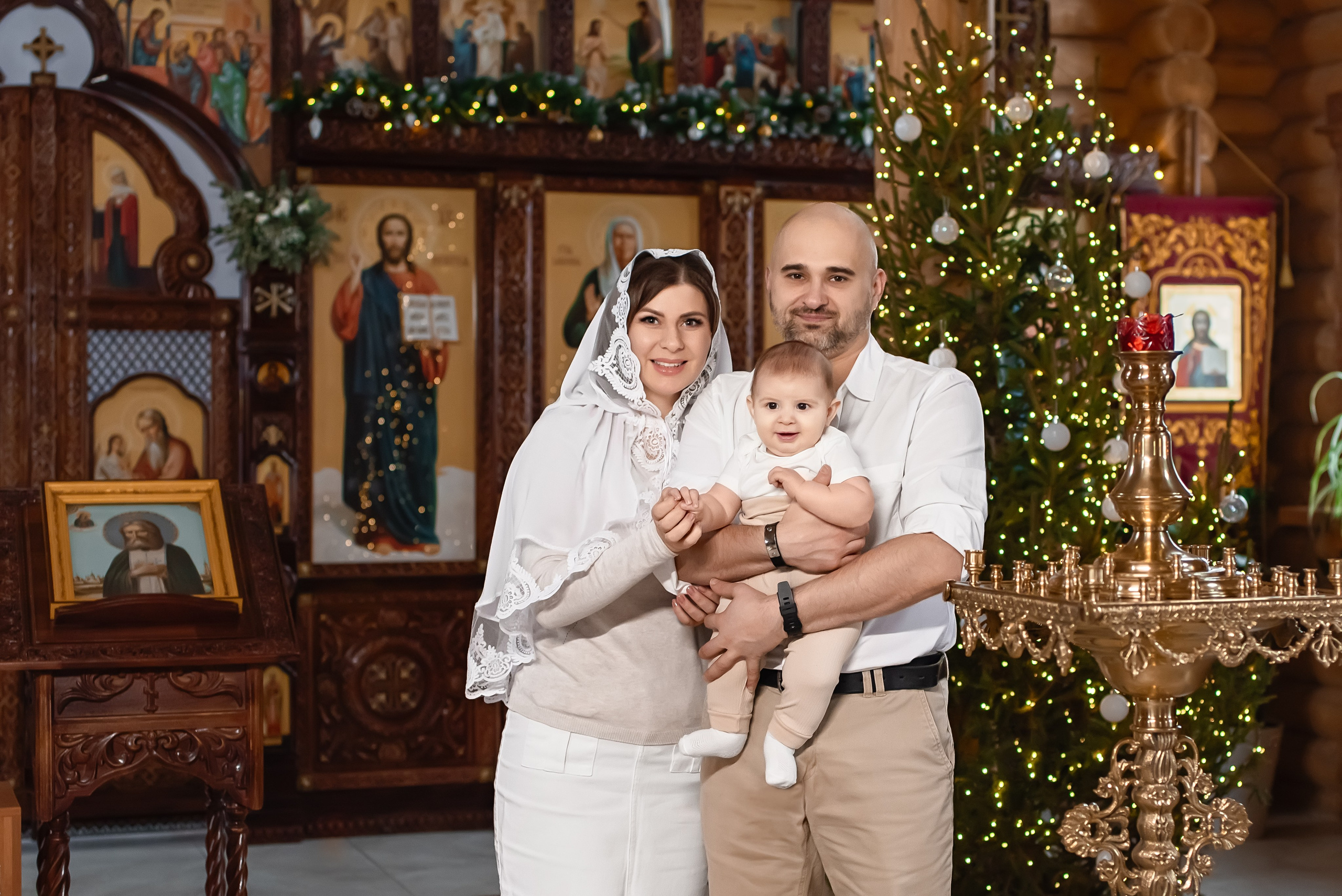 Храм Матроны Московской. Рождество. Церковный фотограф на Таинство Крещения и Венчания в Оренбурге и Оренбургской области Екатерина Белкина