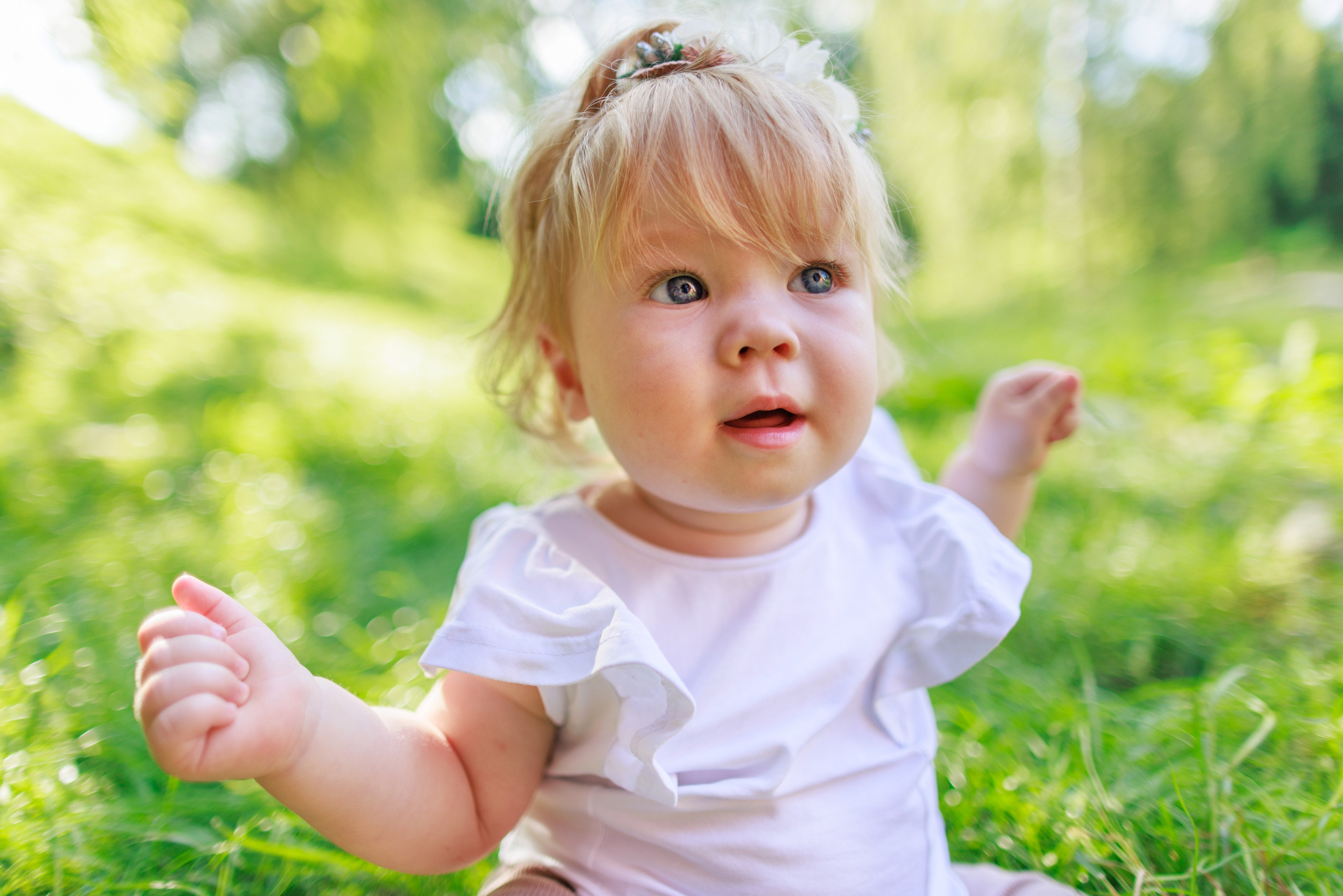 Фотосессия для Ани на первый день рождения