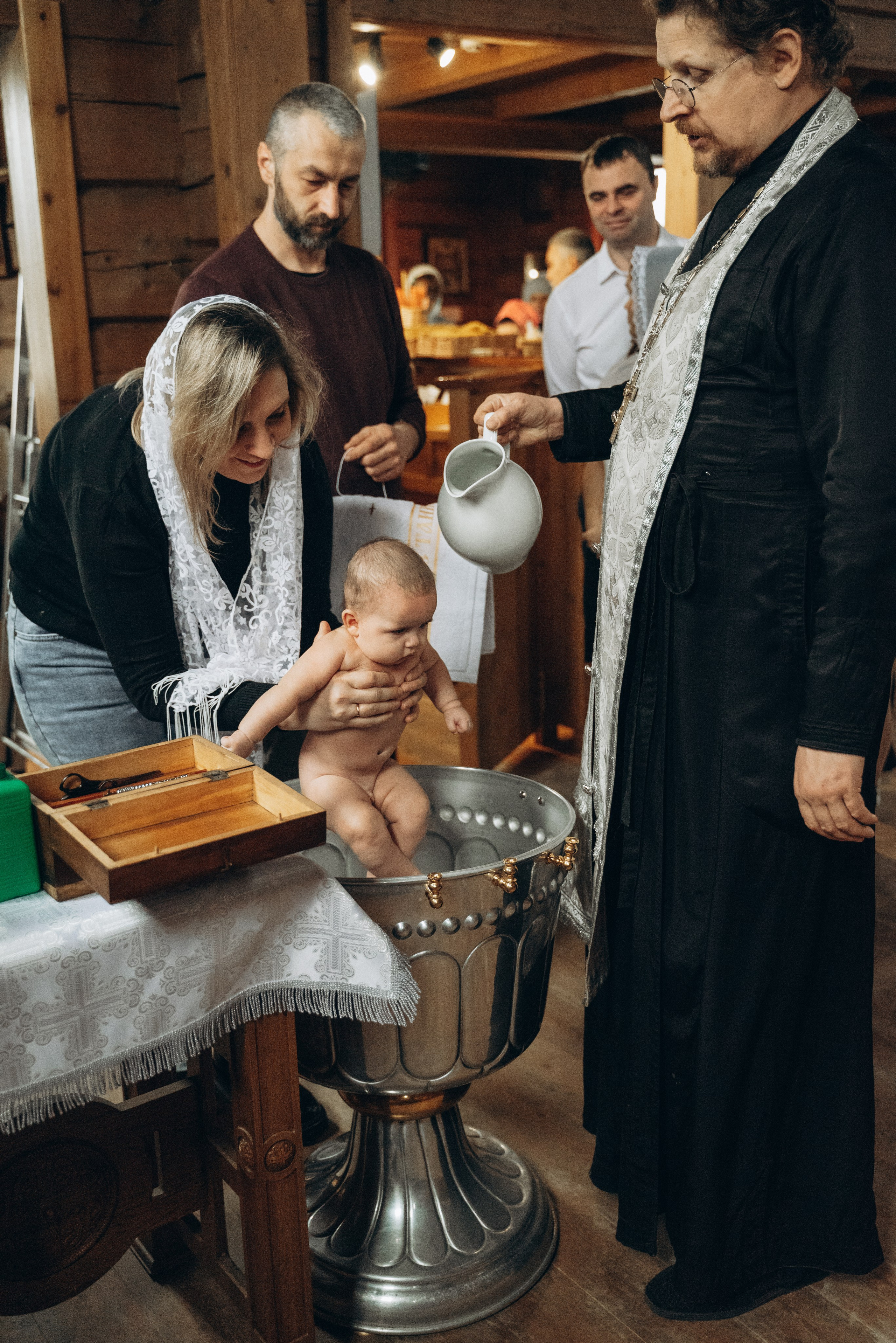 Крещение Назара. Семейный фотограф в Минске Дарья Дреко