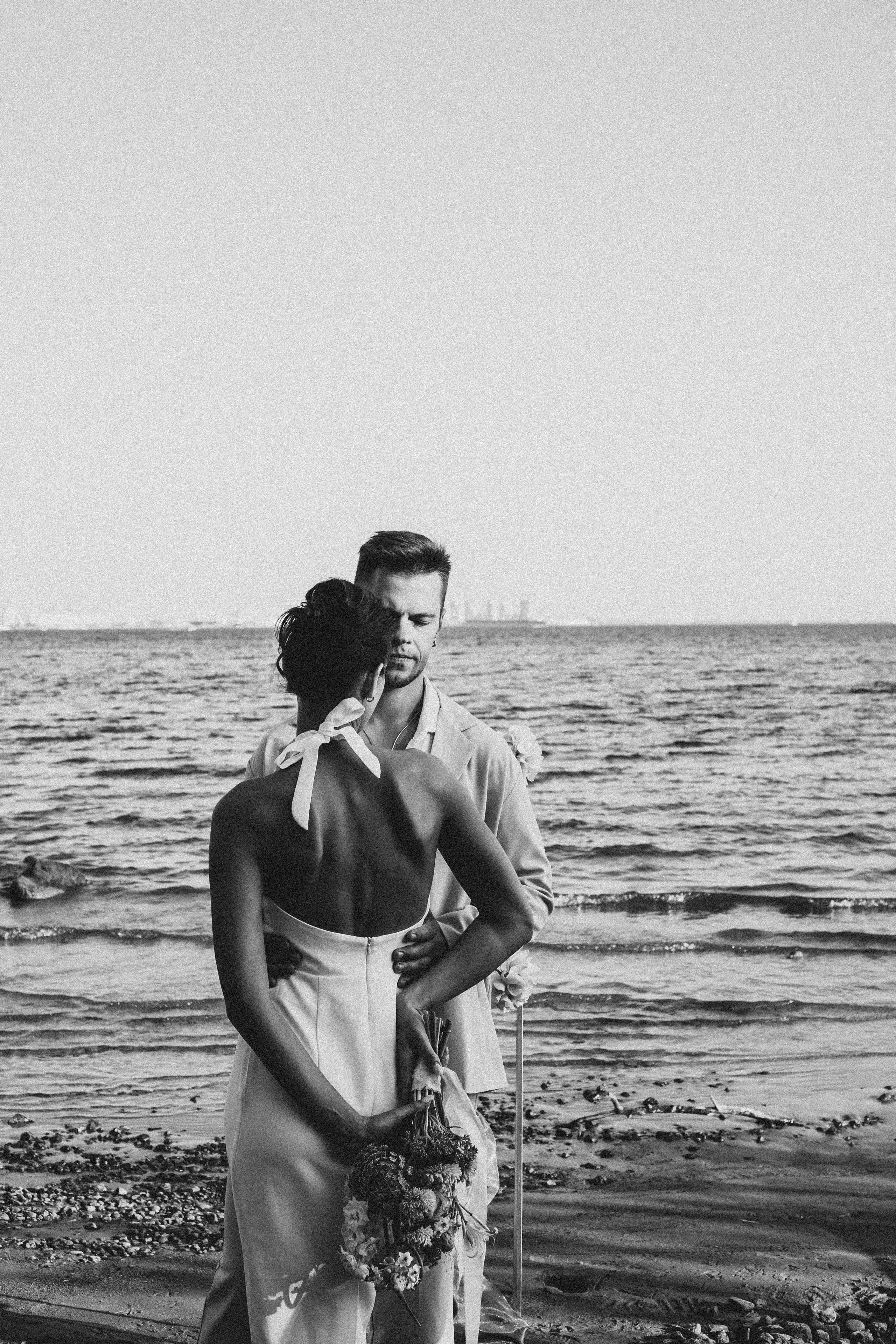СВАДЕБНАЯ ФОТОСЕССИЯ ВЫЕЗДНОЙ ЦЕРЕМОНИИ (ФИНСКИЙ ЗАЛИВ). Профессиональный фотограф, Санкт-Петербург — Виктория Богомолова