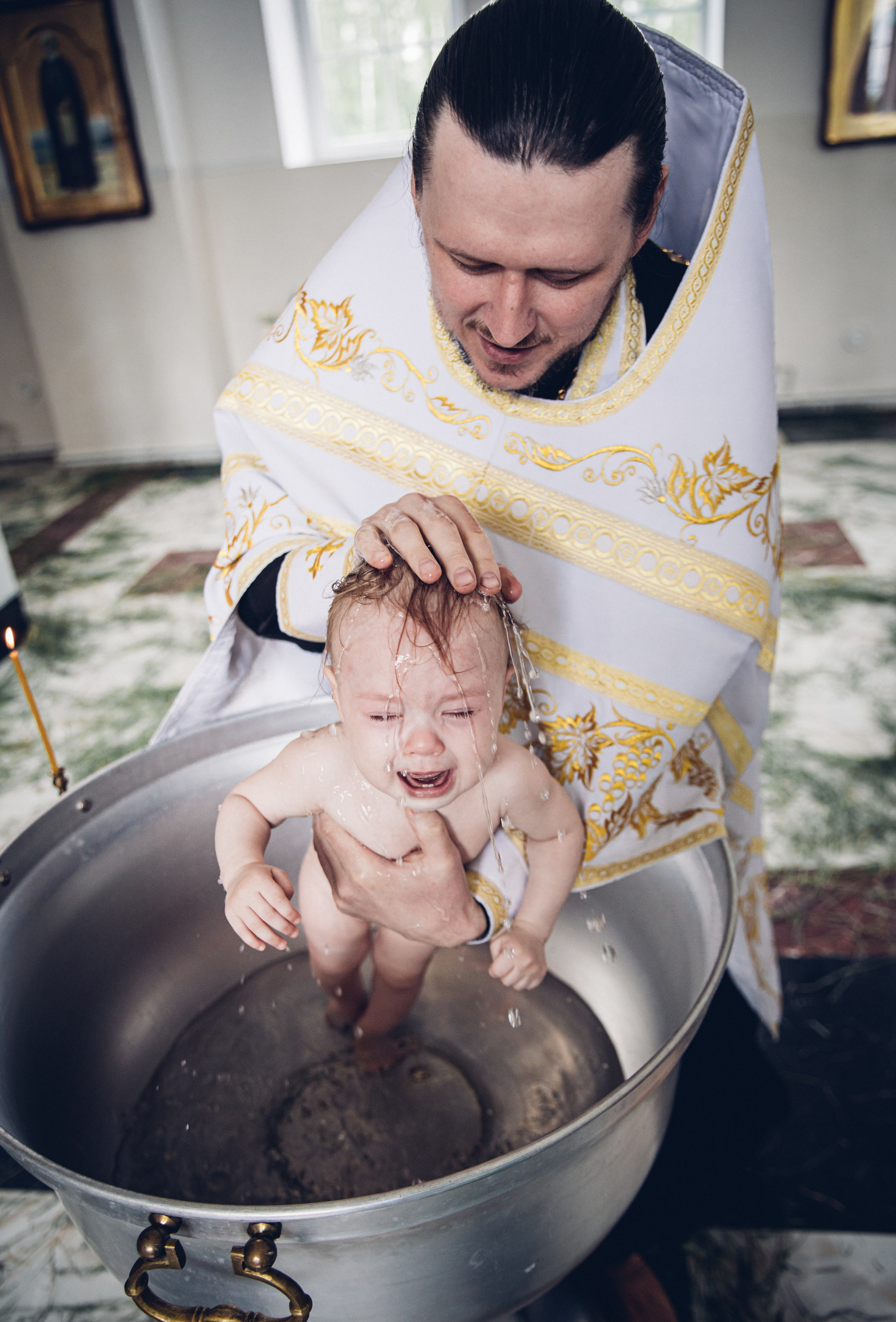 Таинство Крещения. Репортажный и свадебный фотограф в Челябинске Елисеев Павел
