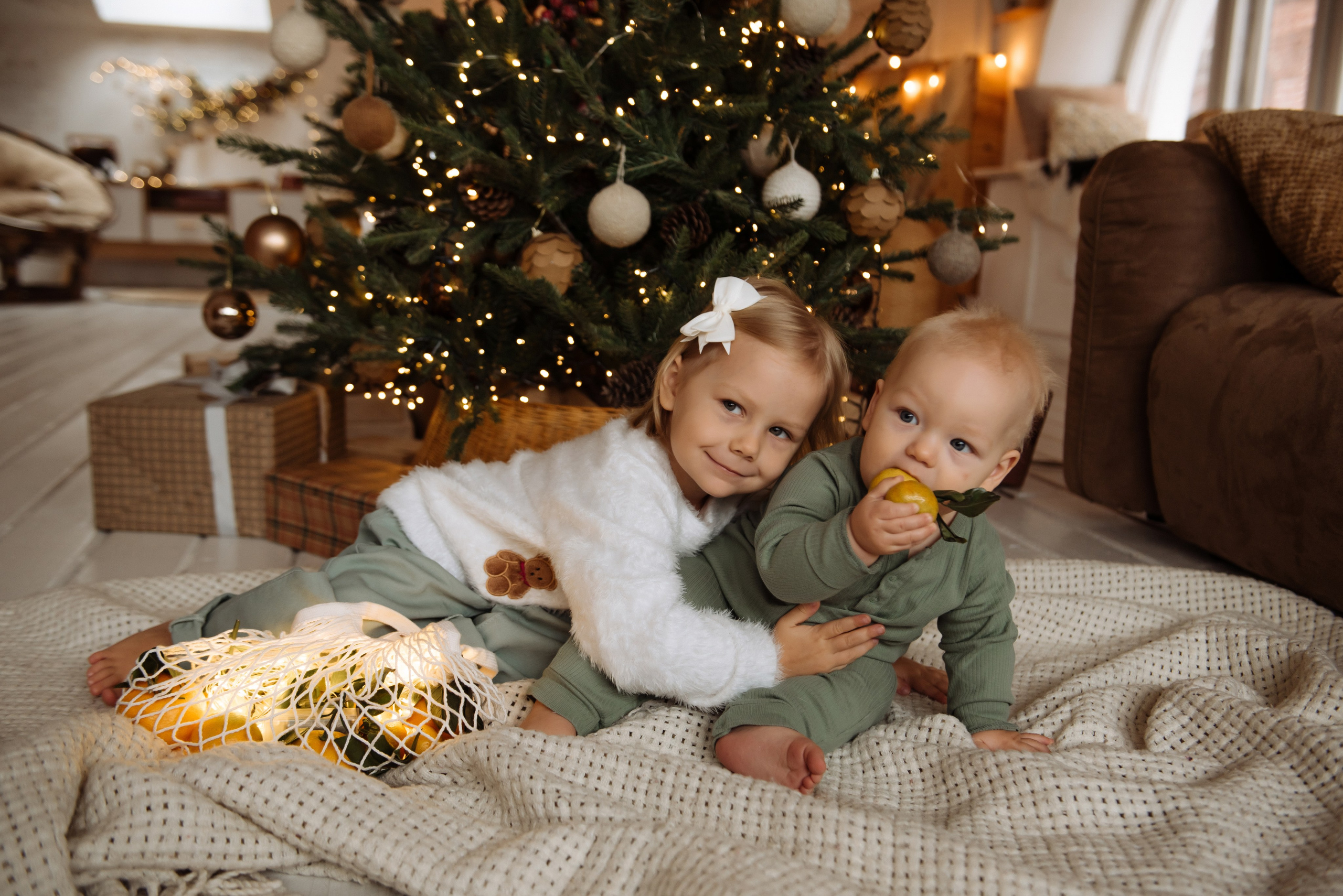 New Year Логиновы. Свадебный, портретный, фотограф беременности в Нижнем Новгороде Алина Зиновьева