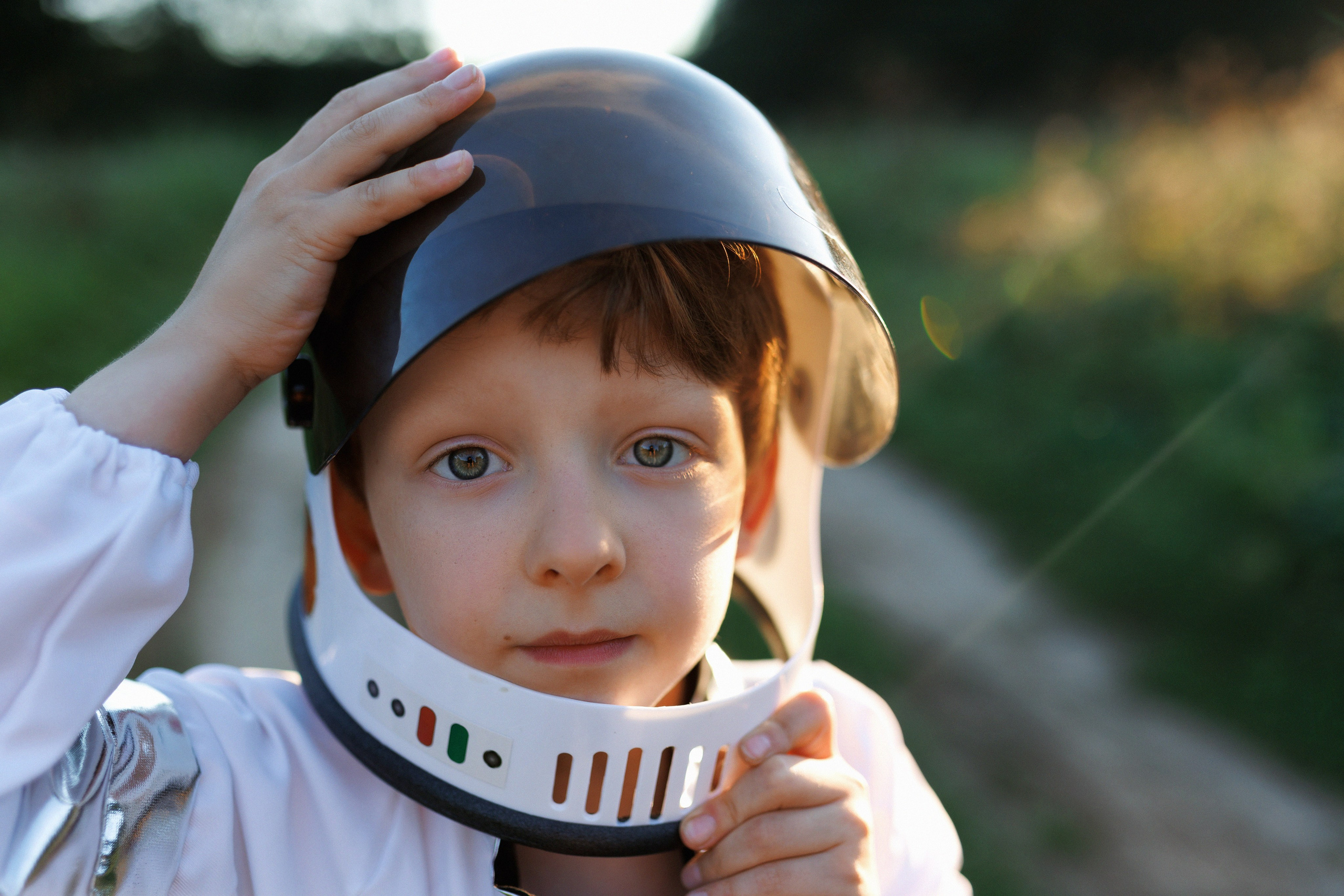 Маленький космонавт. Настя Оленченко, портретный/семейный фотограф на цифру и плёнку Москва