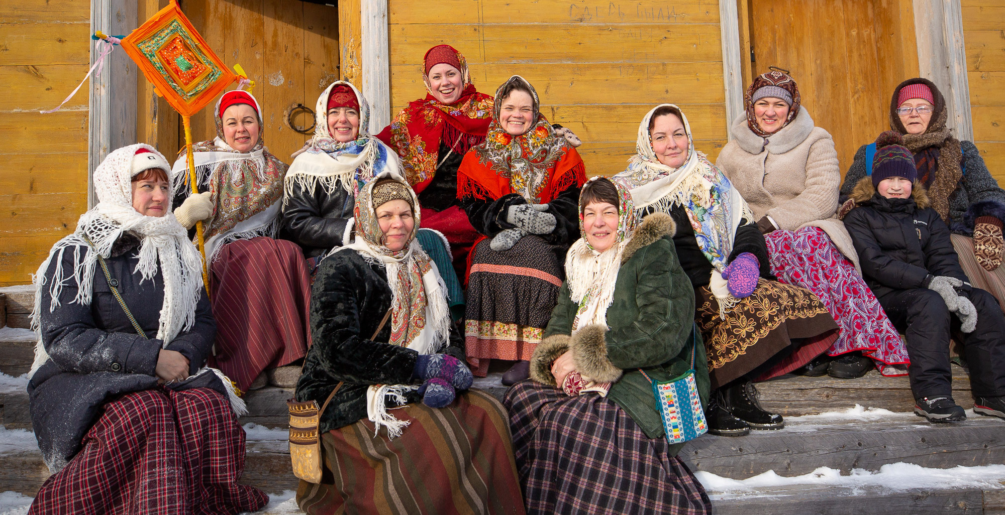 Заговенье на Великий пост. Село Нёнокса. Фотограф — путешественник Светлана Романовская