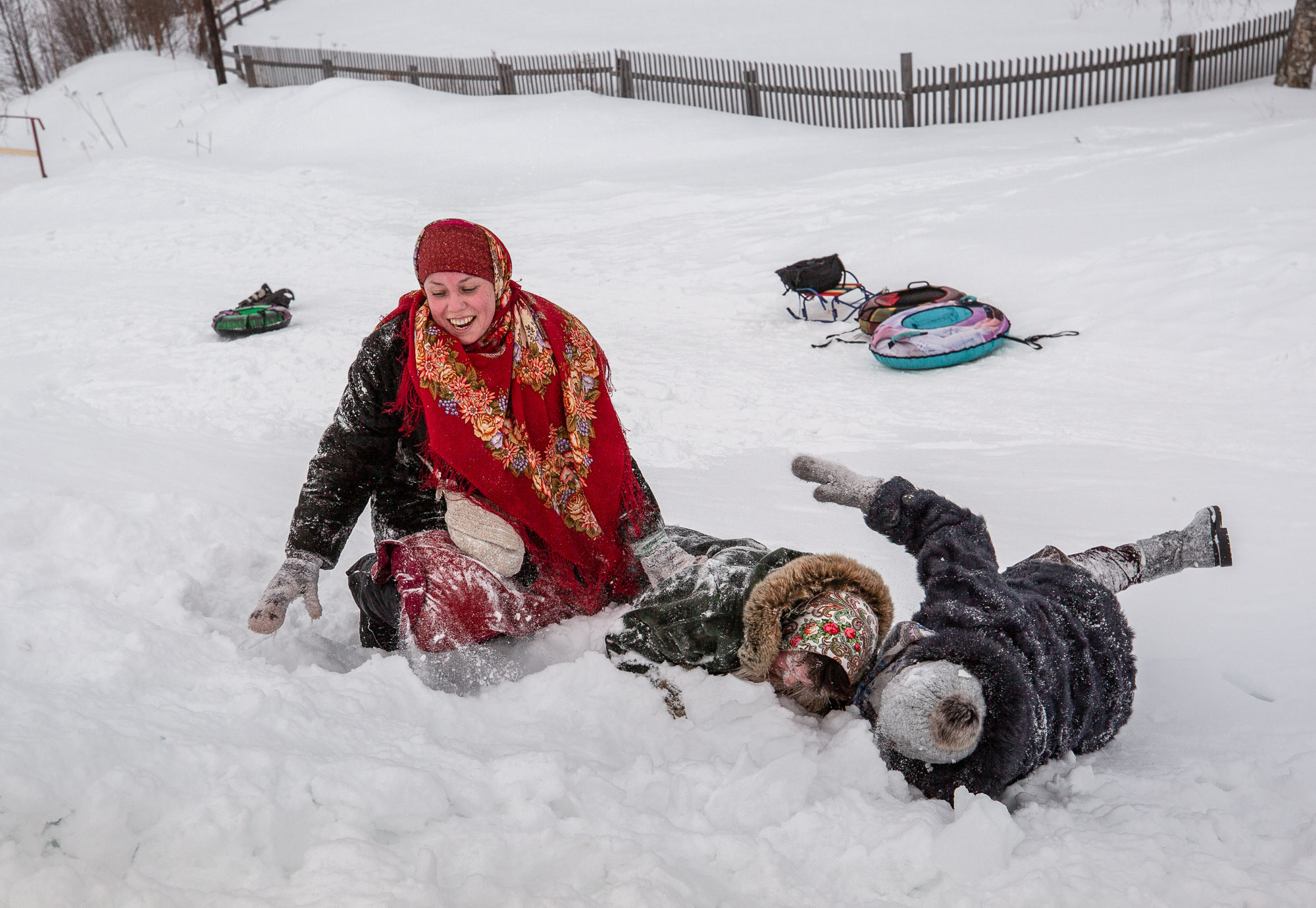 Заговенье на Великий пост. Село Нёнокса. Фотограф — путешественник Светлана Романовская