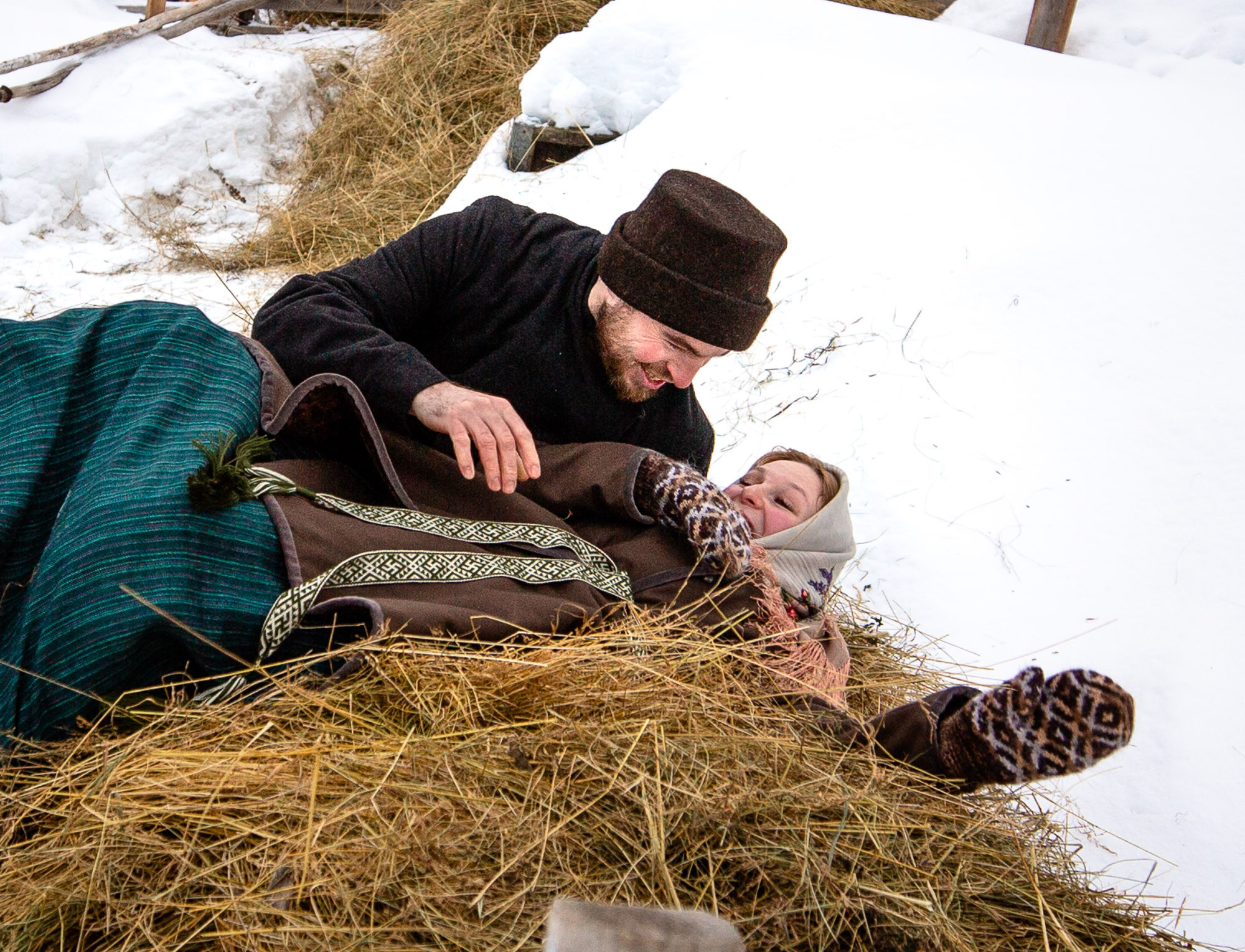 Заговенье на Великий пост. Село Нёнокса. Фотограф — путешественник Светлана Романовская