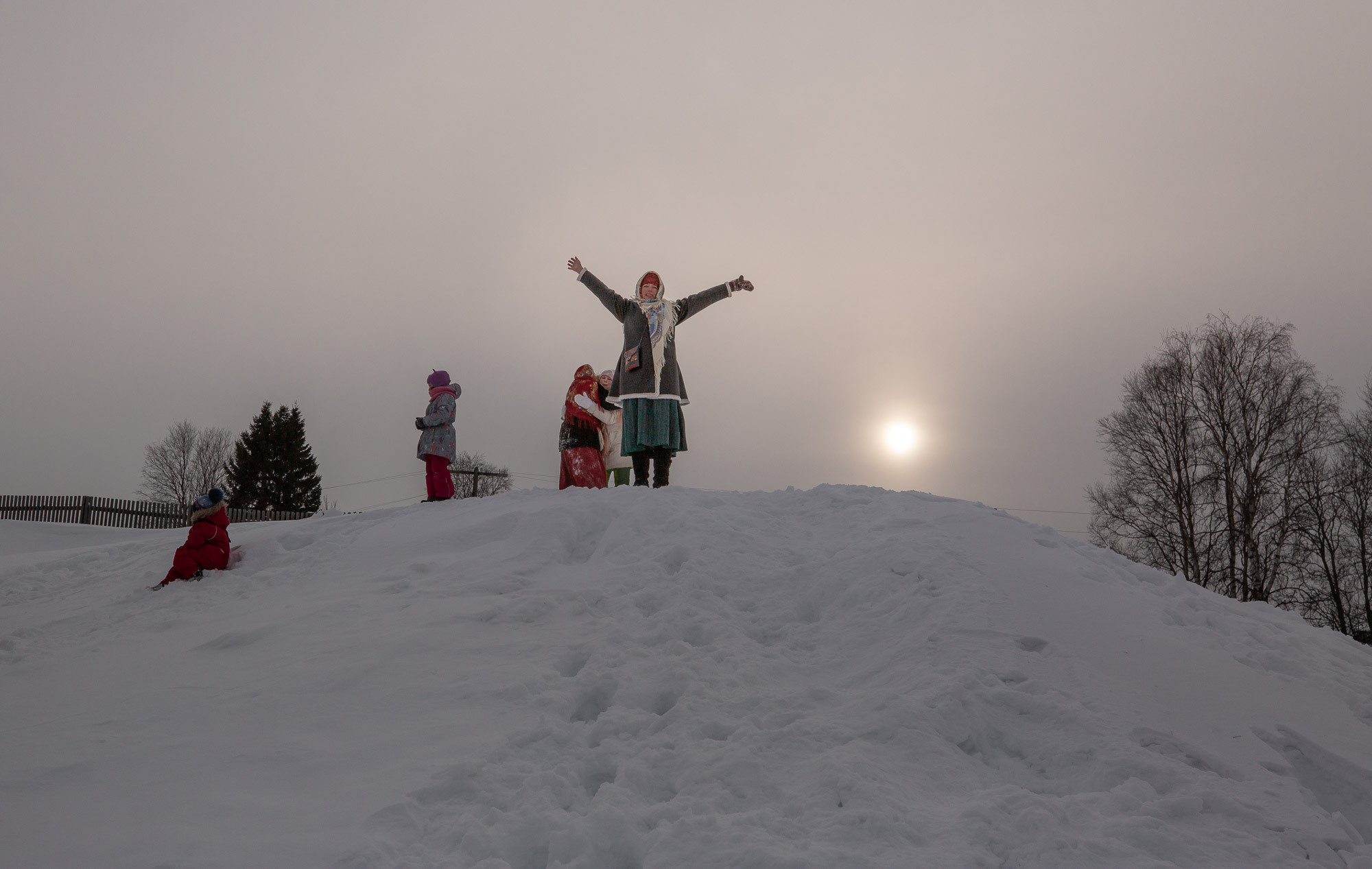 Заговенье на Великий пост. Село Нёнокса. Фотограф — путешественник Светлана Романовская