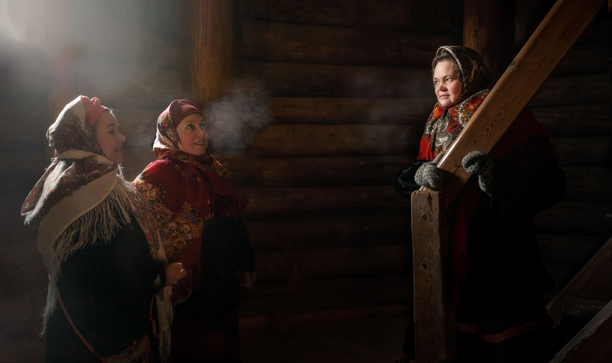 Заговенье на Великий пост. Село Нёнокса. Фотограф — путешественник Светлана Романовская