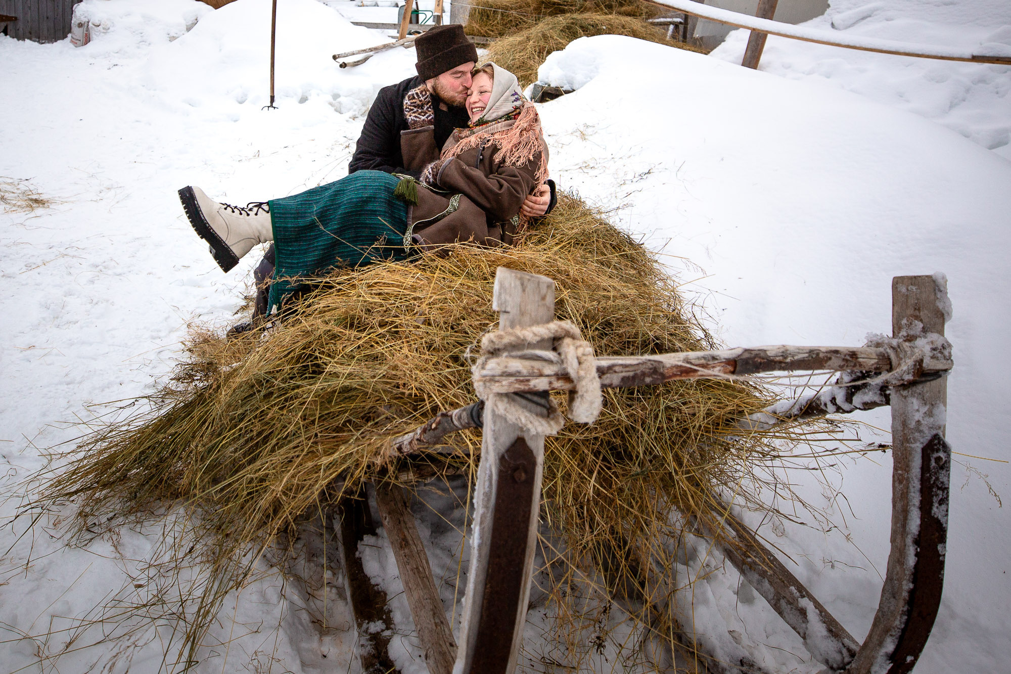 Заговенье на Великий пост. Село Нёнокса. Фотограф — путешественник Светлана Романовская