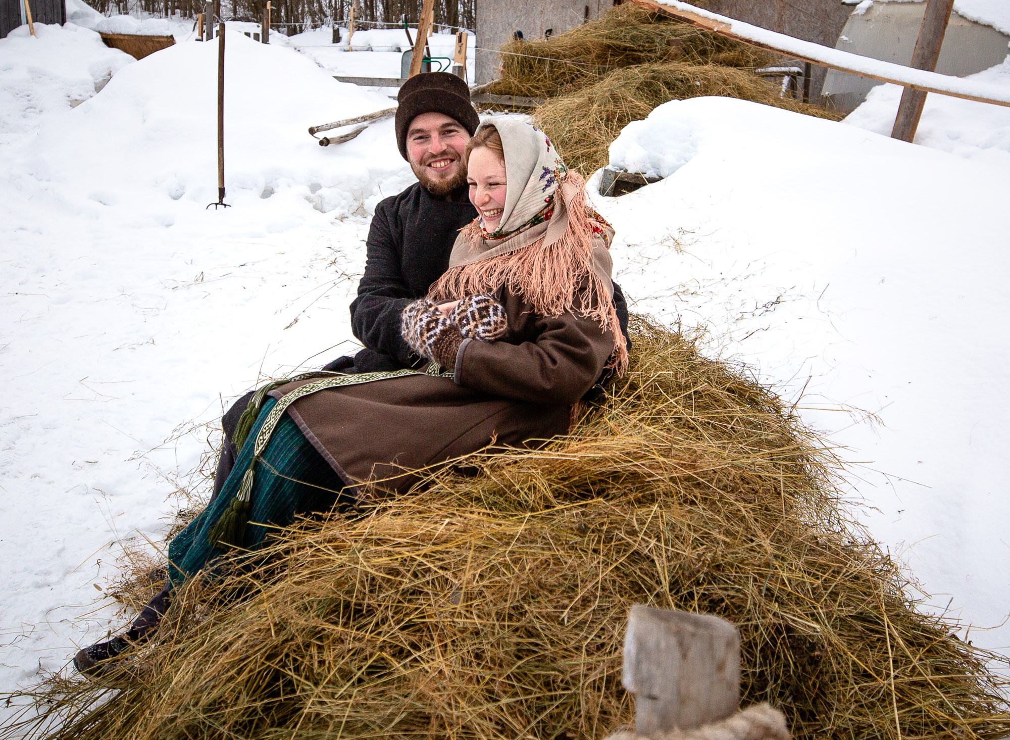 Заговенье на Великий пост. Село Нёнокса. Фотограф — путешественник Светлана Романовская