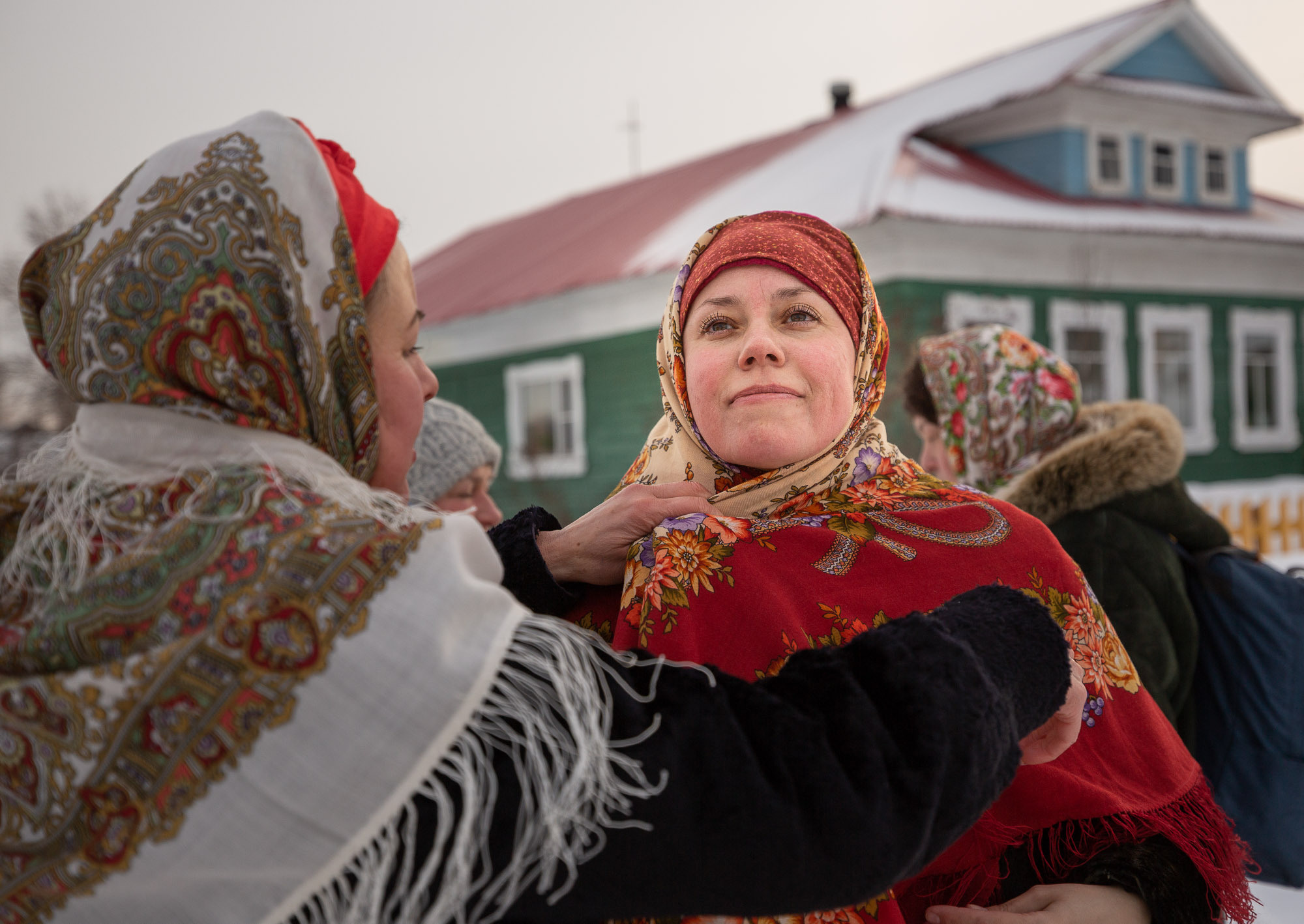 Заговенье на Великий пост. Село Нёнокса. Фотограф — путешественник Светлана Романовская