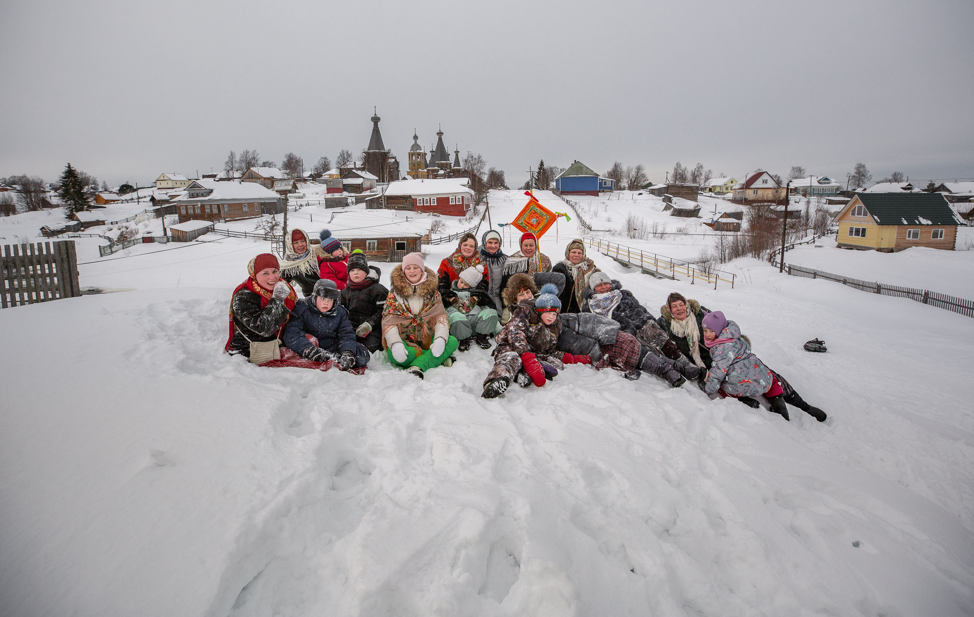 Заговенье на Великий пост. Село Нёнокса. Фотограф — путешественник Светлана Романовская