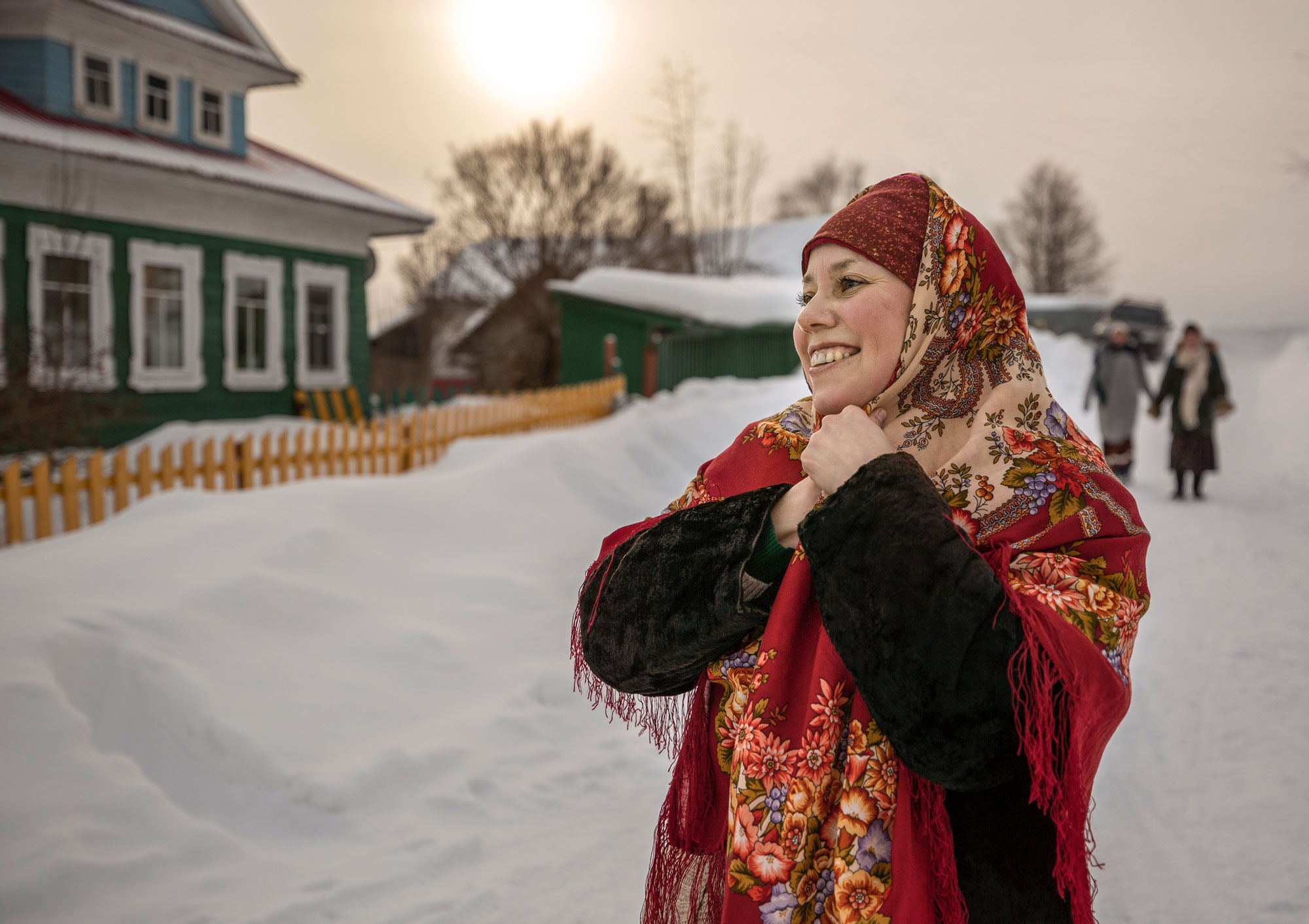 Заговенье на Великий пост. Село Нёнокса. Фотограф — путешественник Светлана Романовская