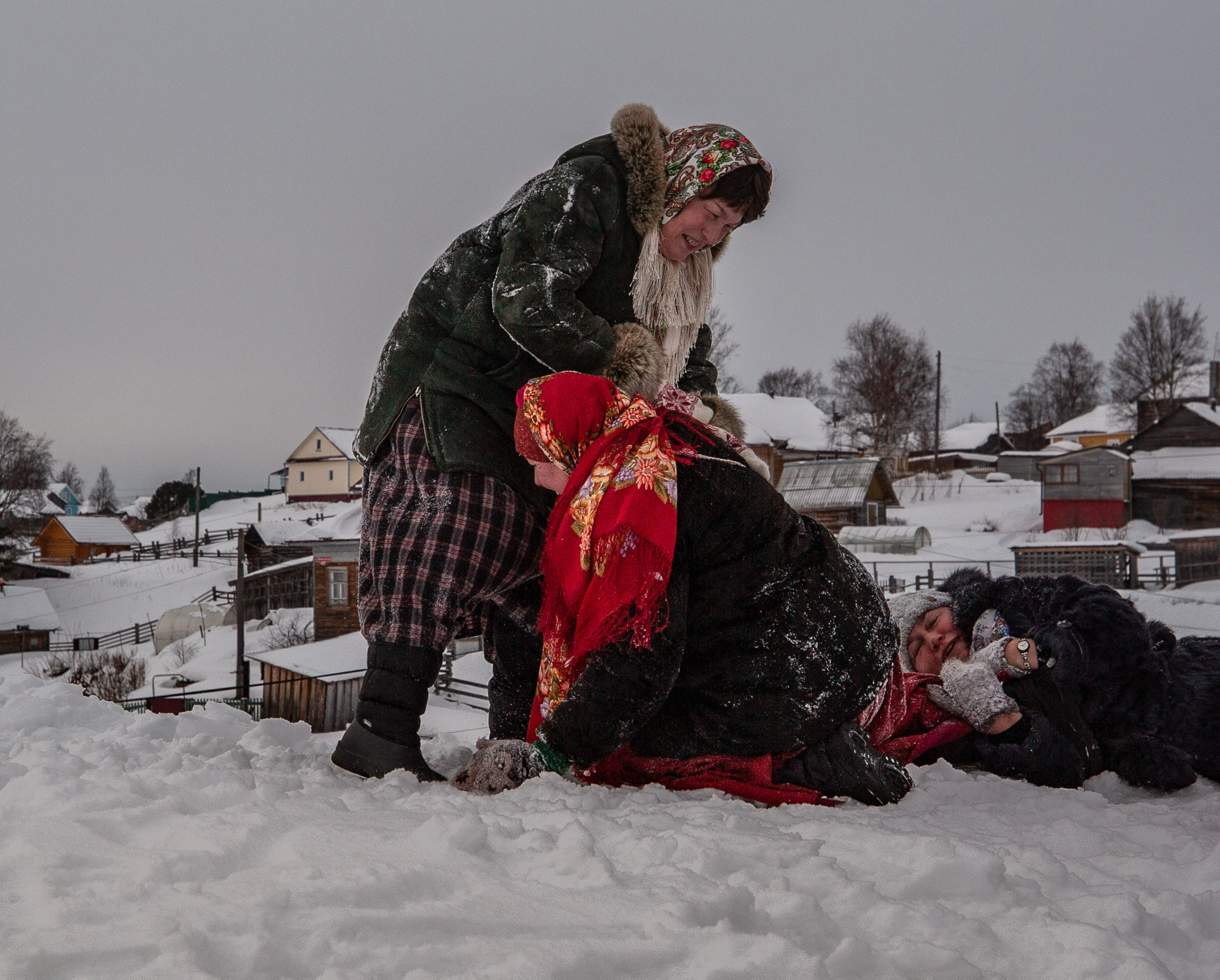 Заговенье на Великий пост. Село Нёнокса. Фотограф — путешественник Светлана Романовская