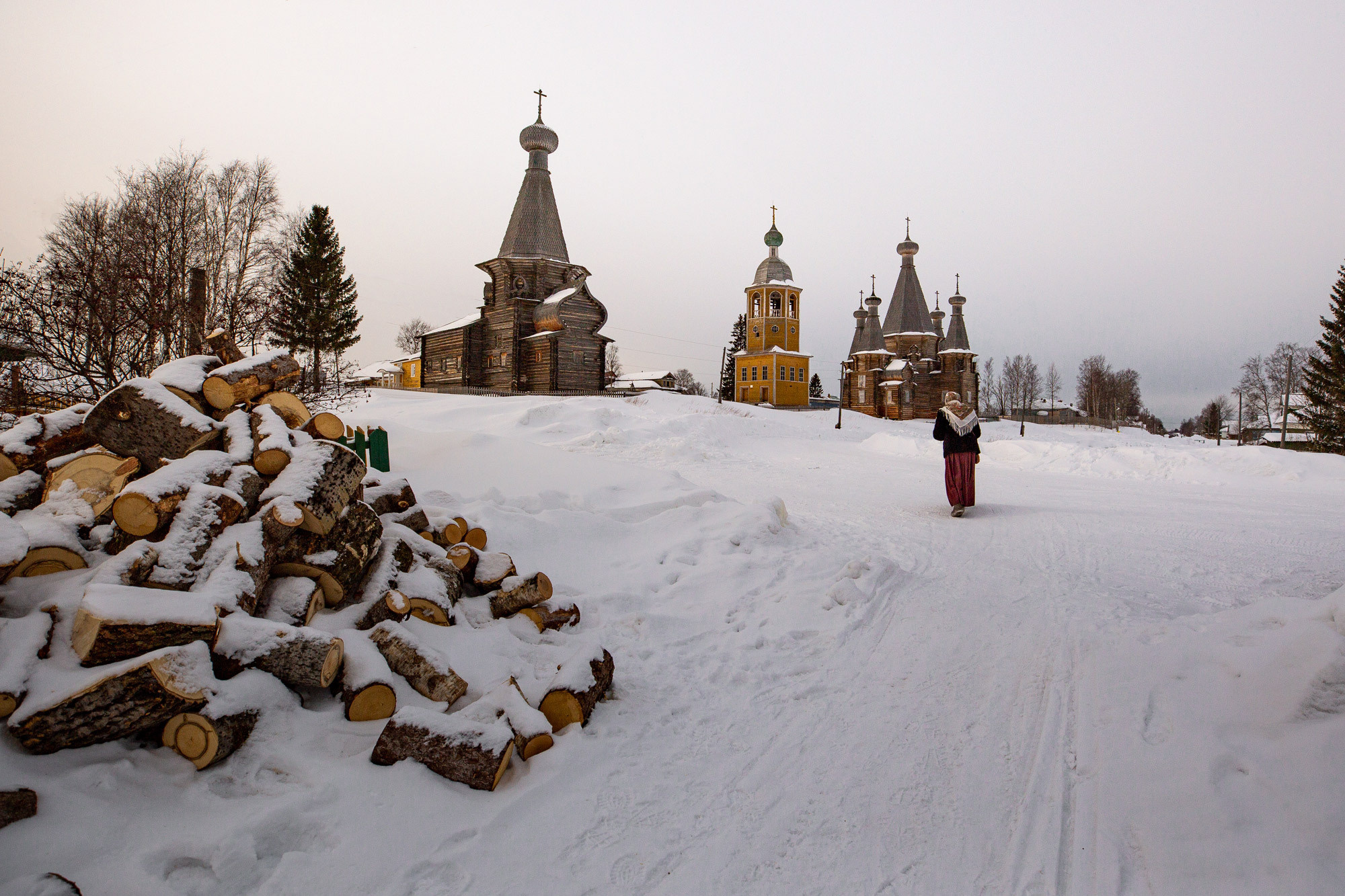 Заговенье на Великий пост. Село Нёнокса. Фотограф — путешественник Светлана Романовская