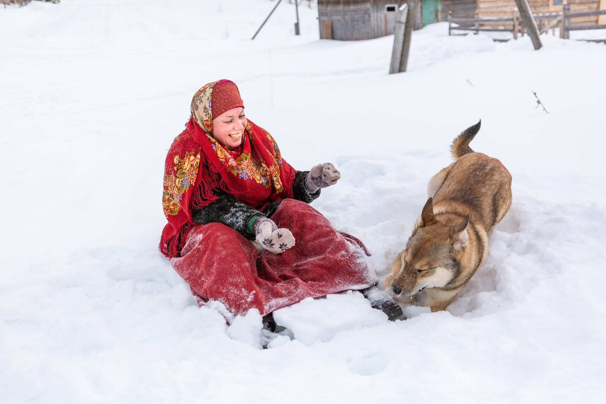 Заговенье на Великий пост. Село Нёнокса. Фотограф — путешественник Светлана Романовская