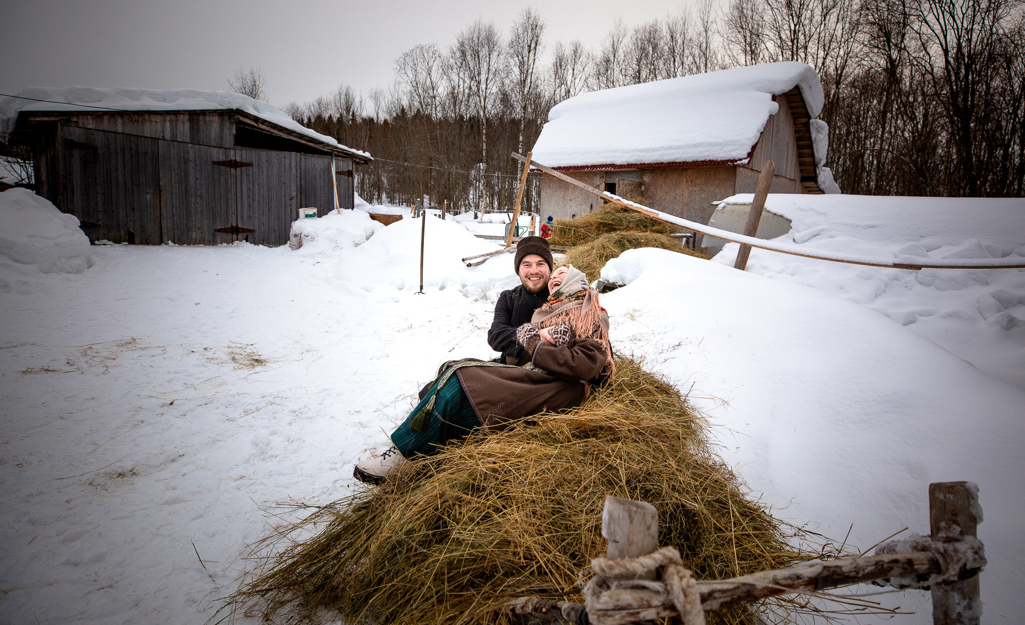 Заговенье на Великий пост. Село Нёнокса. Фотограф — путешественник Светлана Романовская