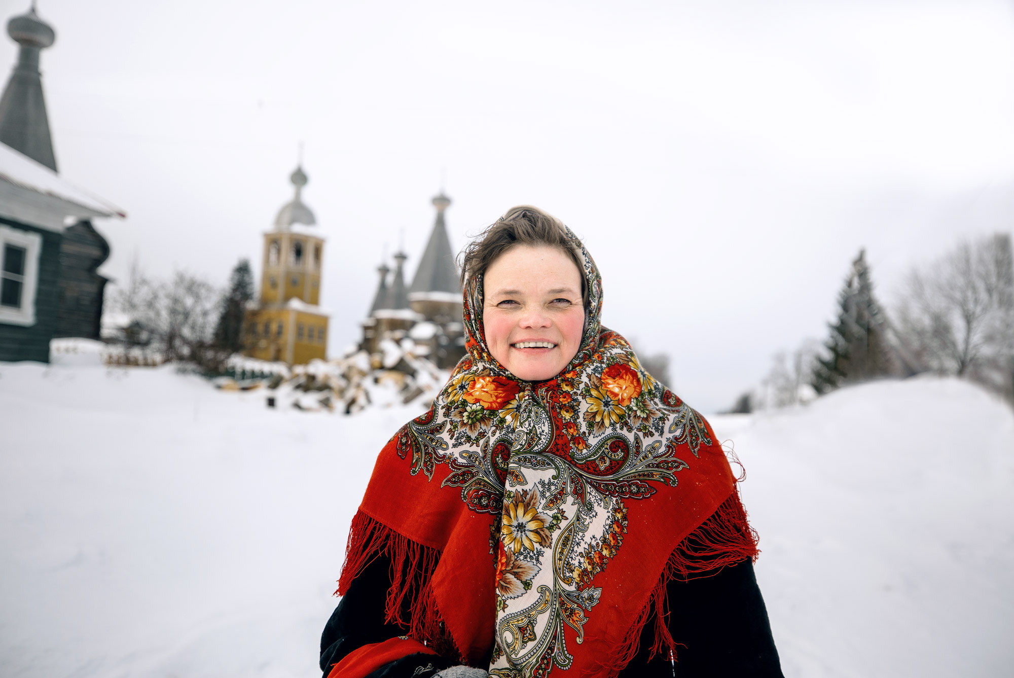 Заговенье на Великий пост. Село Нёнокса. Фотограф — путешественник Светлана Романовская