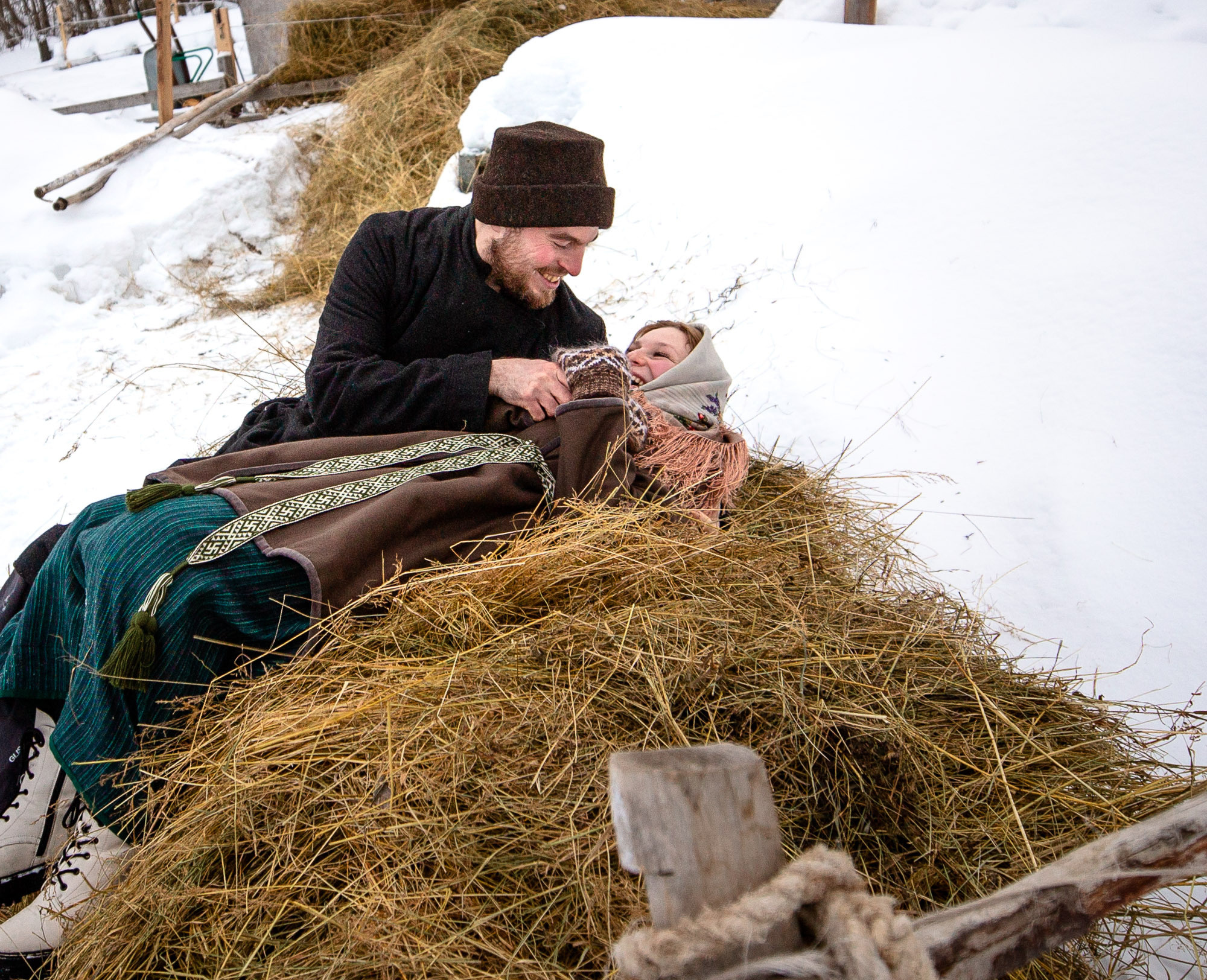 Заговенье на Великий пост. Село Нёнокса. Фотограф — путешественник Светлана Романовская
