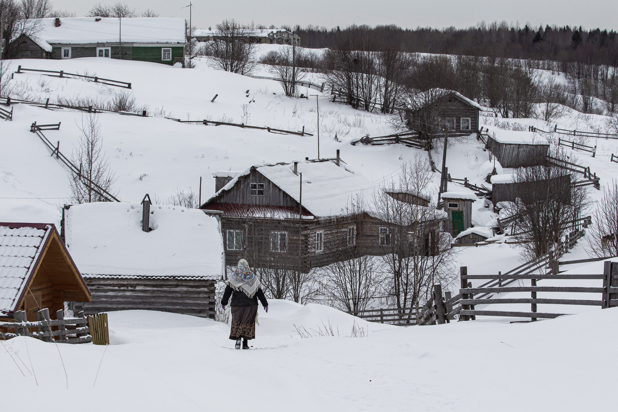 Заговенье на Великий пост. Село Нёнокса. Фотограф — путешественник Светлана Романовская