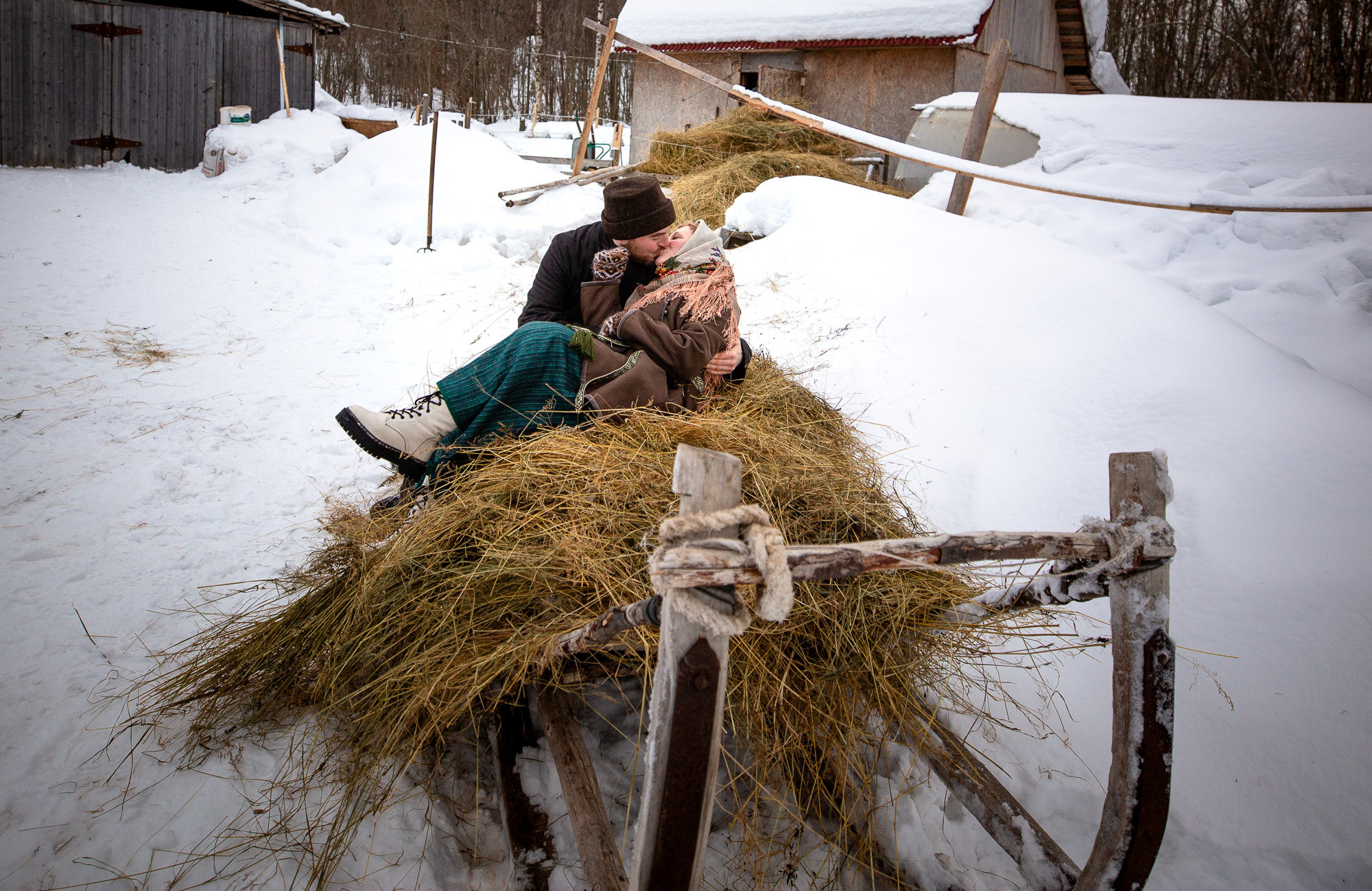 Заговенье на Великий пост. Село Нёнокса. Фотограф — путешественник Светлана Романовская