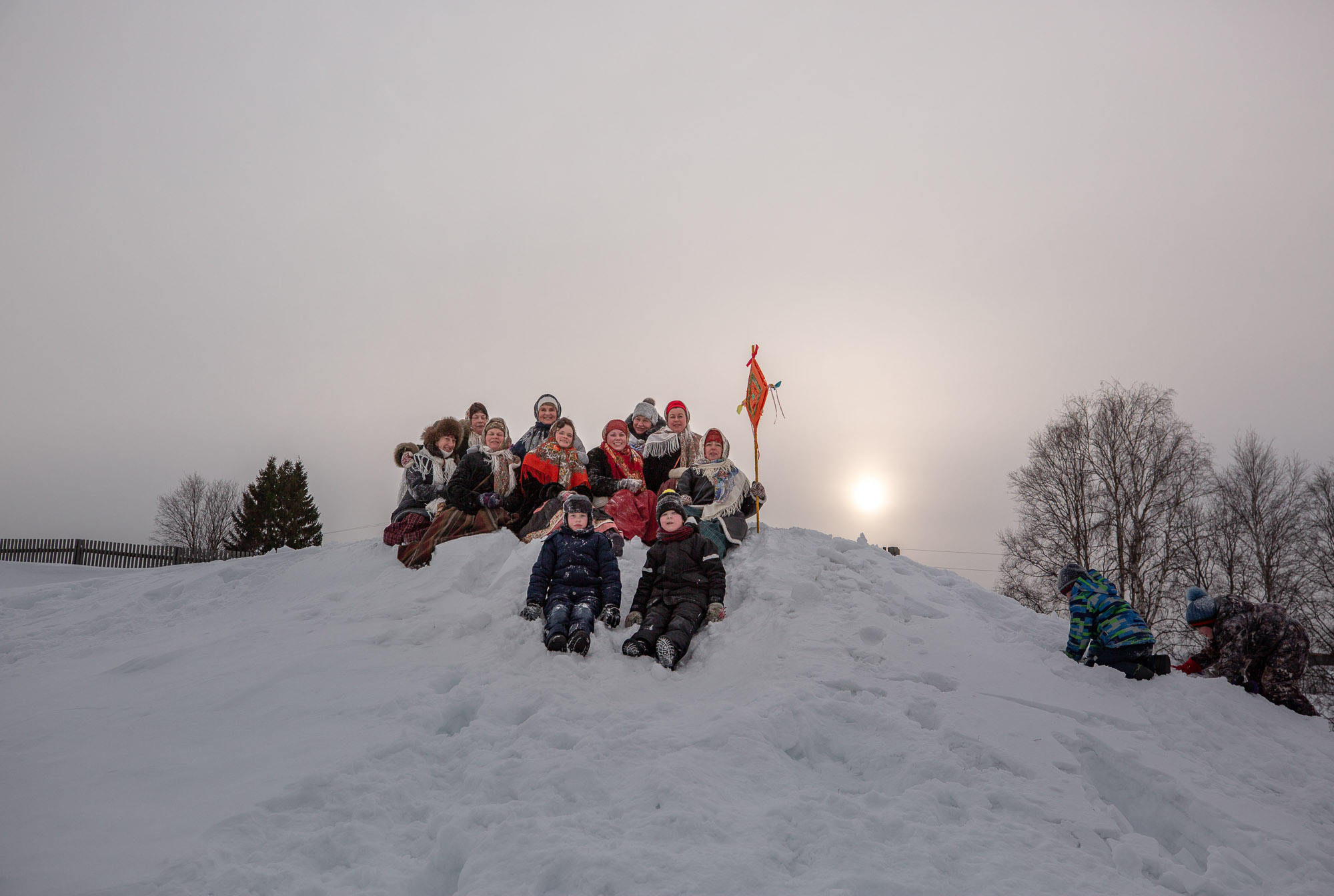 Заговенье на Великий пост. Село Нёнокса. Фотограф — путешественник Светлана Романовская