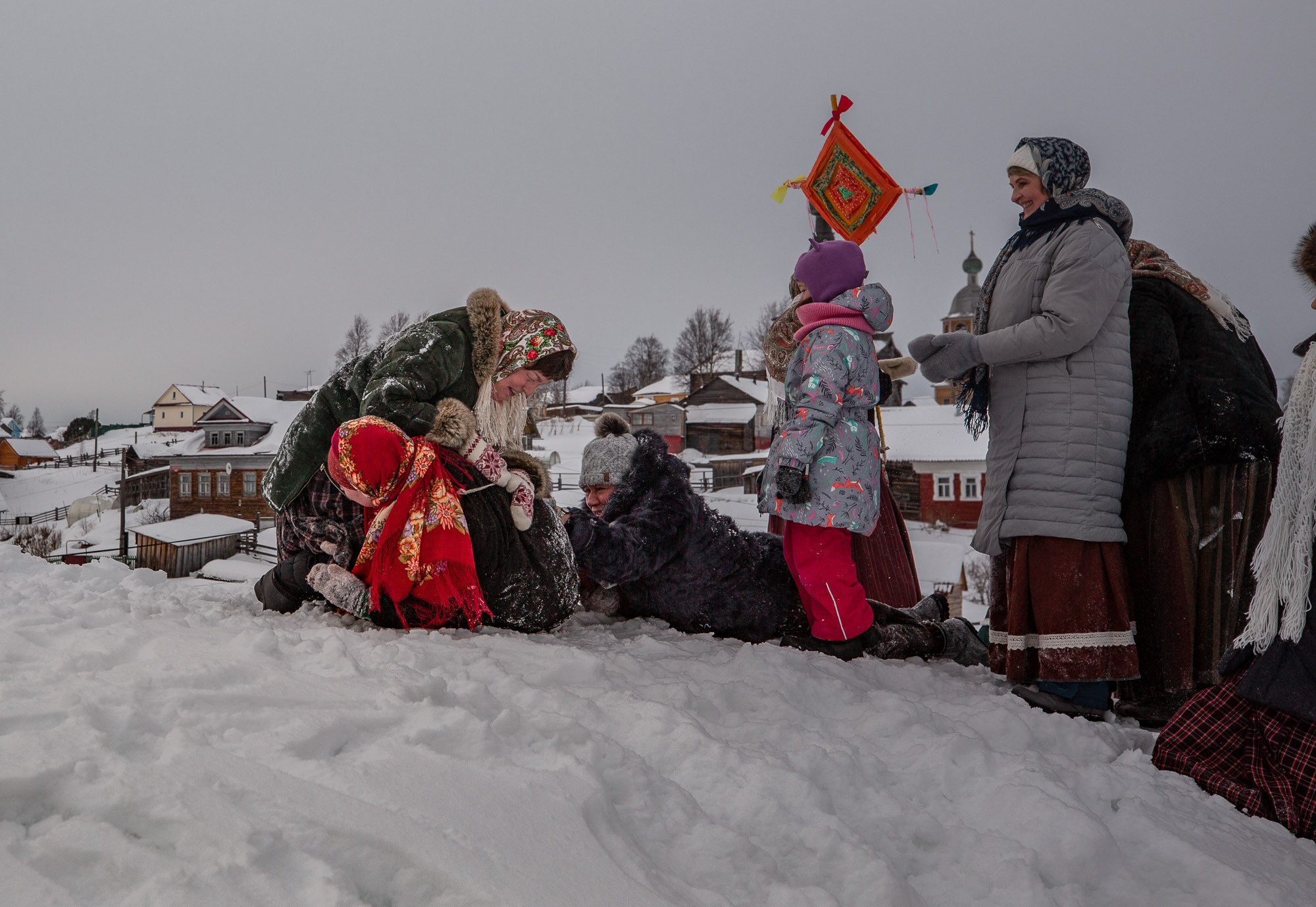 Заговенье на Великий пост. Село Нёнокса. Фотограф — путешественник Светлана Романовская